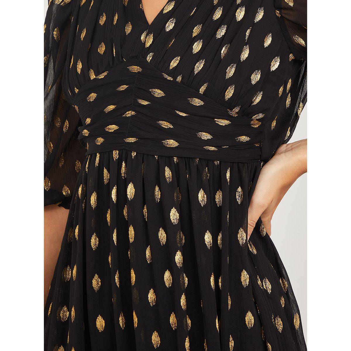 فستان ميدي باكمام باساور من ستايلي-women-clothing-dresses-image-3
