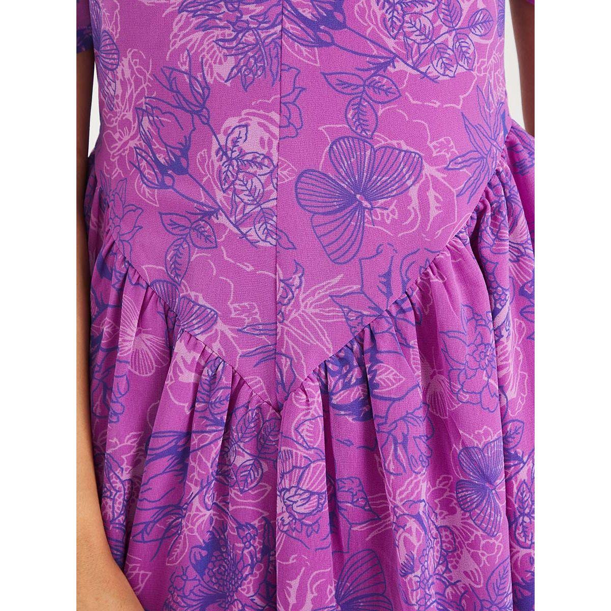 فستان ميدي باكمام قصيرة-women-clothing-dresses-image-4