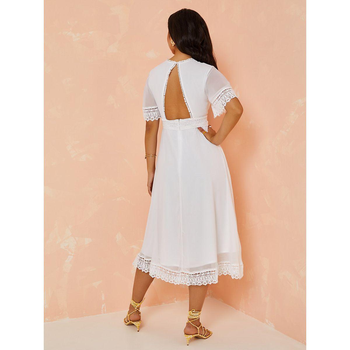 فستان ميدي بتداخلات كروشيه-women-clothing-dresses-image-5