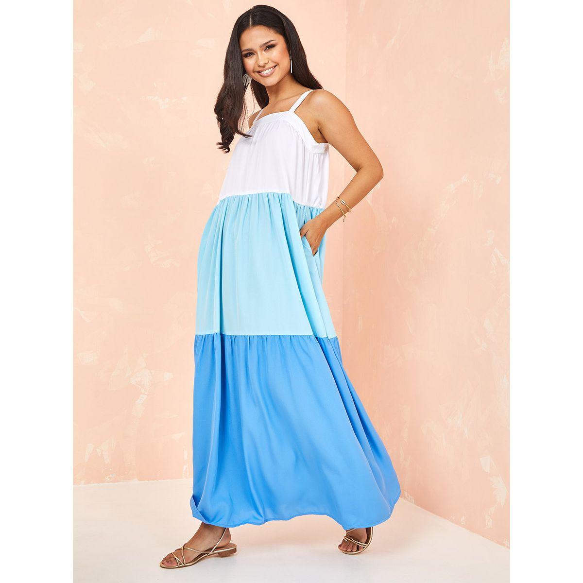 فستان طويل بنمط كتل الالوان-women-clothing-dresses-image-5