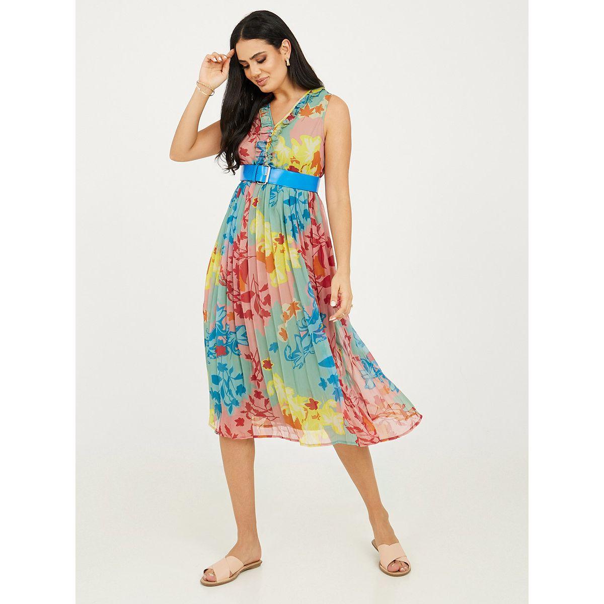 فستان ميدي بلا اكمام-women-clothing-dresses-image-2