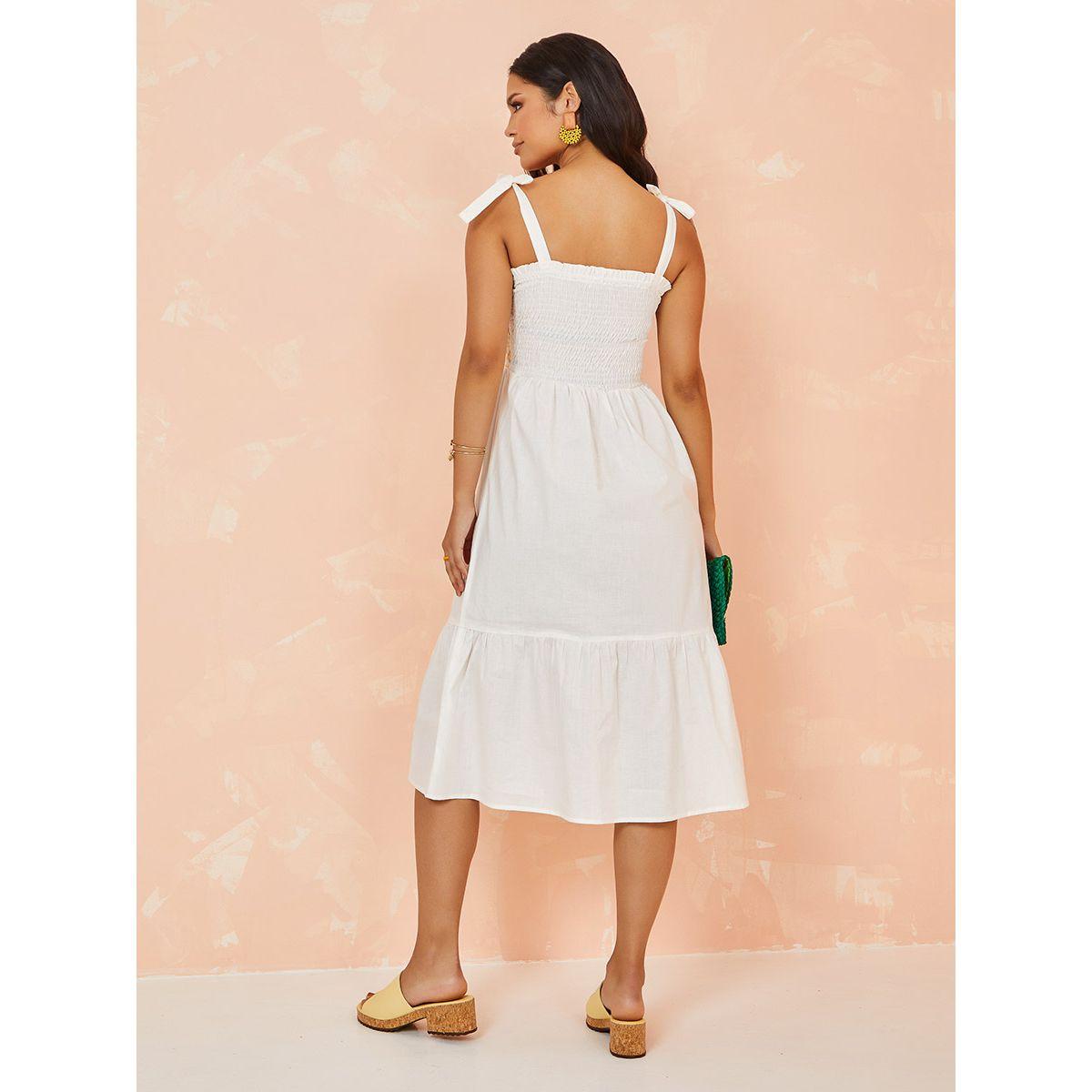 Styli Tie Shoulder Strap Embroidered A-Line Midi Dress-women-clothing-dresses-image-5