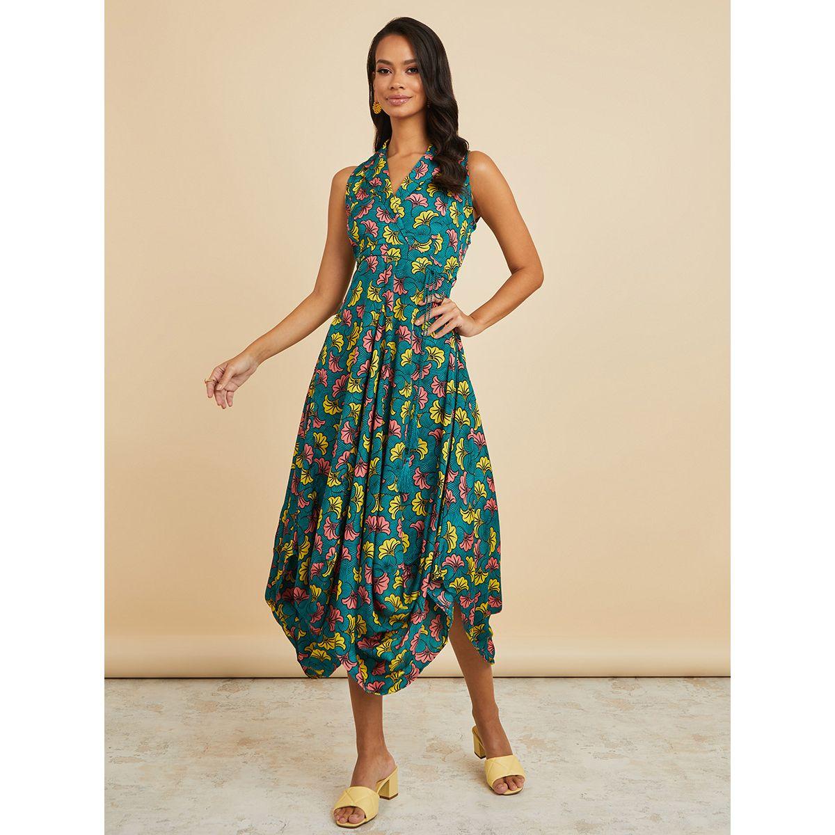 فستان طويل بلا اكمام من ستايلي-women-clothing-dresses-image-1