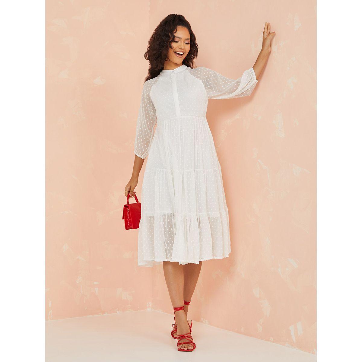 فستان ميدي بطيات-women-clothing-dresses-image-1