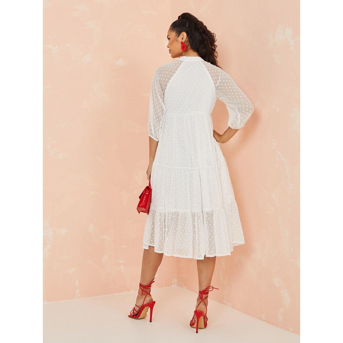 فستان ميدي بطيات-women-clothing-dresses-image-5