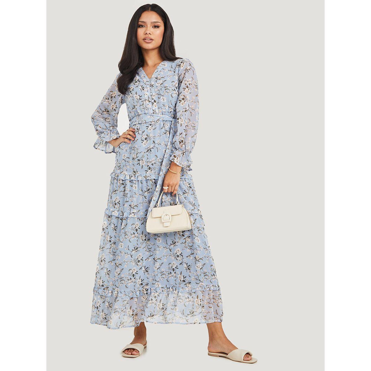 فستان طويل باكمام طويلة-women-clothing-dresses-image-1