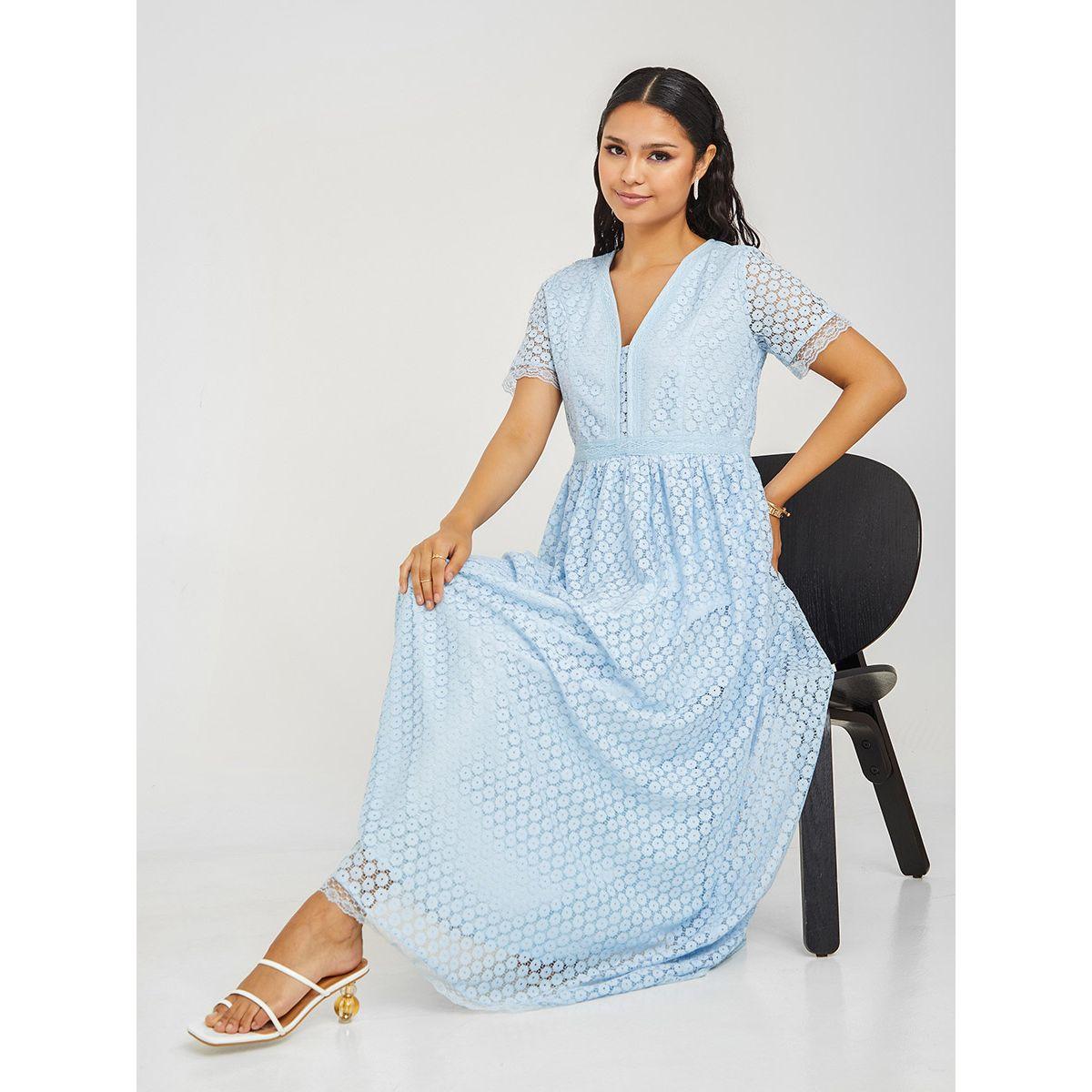 فستان طويل بتداخلات دانتيل من ستايلي-women-clothing-dresses-image-1