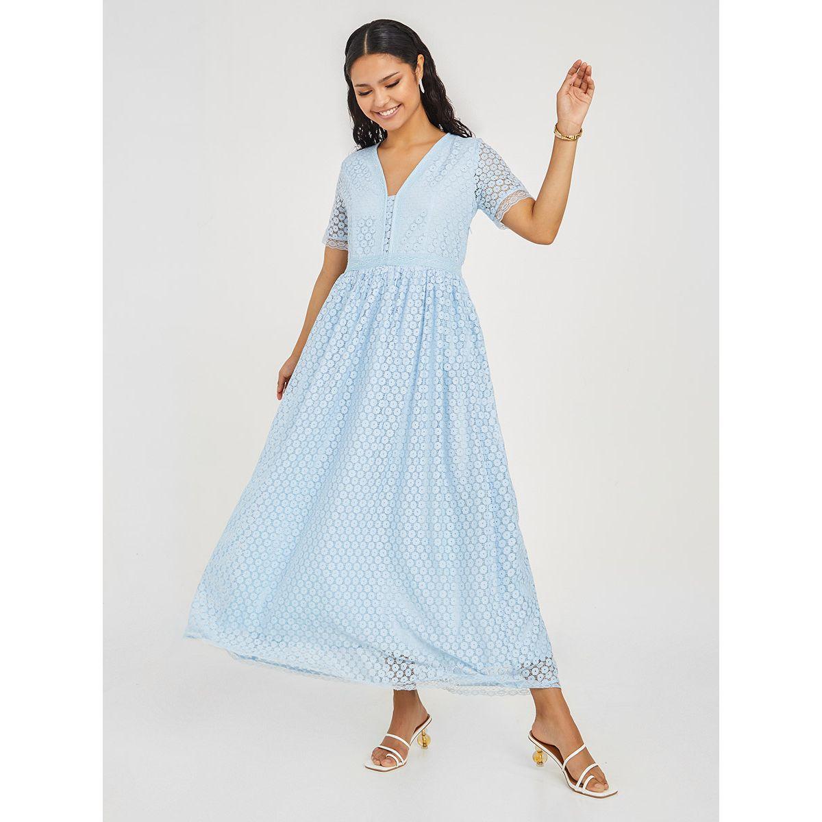 فستان طويل بتداخلات دانتيل من ستايلي-women-clothing-dresses-image-2
