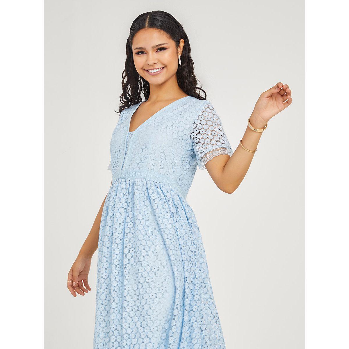 فستان طويل بتداخلات دانتيل من ستايلي-women-clothing-dresses-image-3
