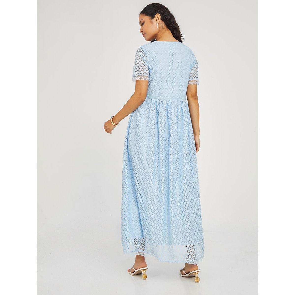 فستان طويل بتداخلات دانتيل من ستايلي-women-clothing-dresses-image-5