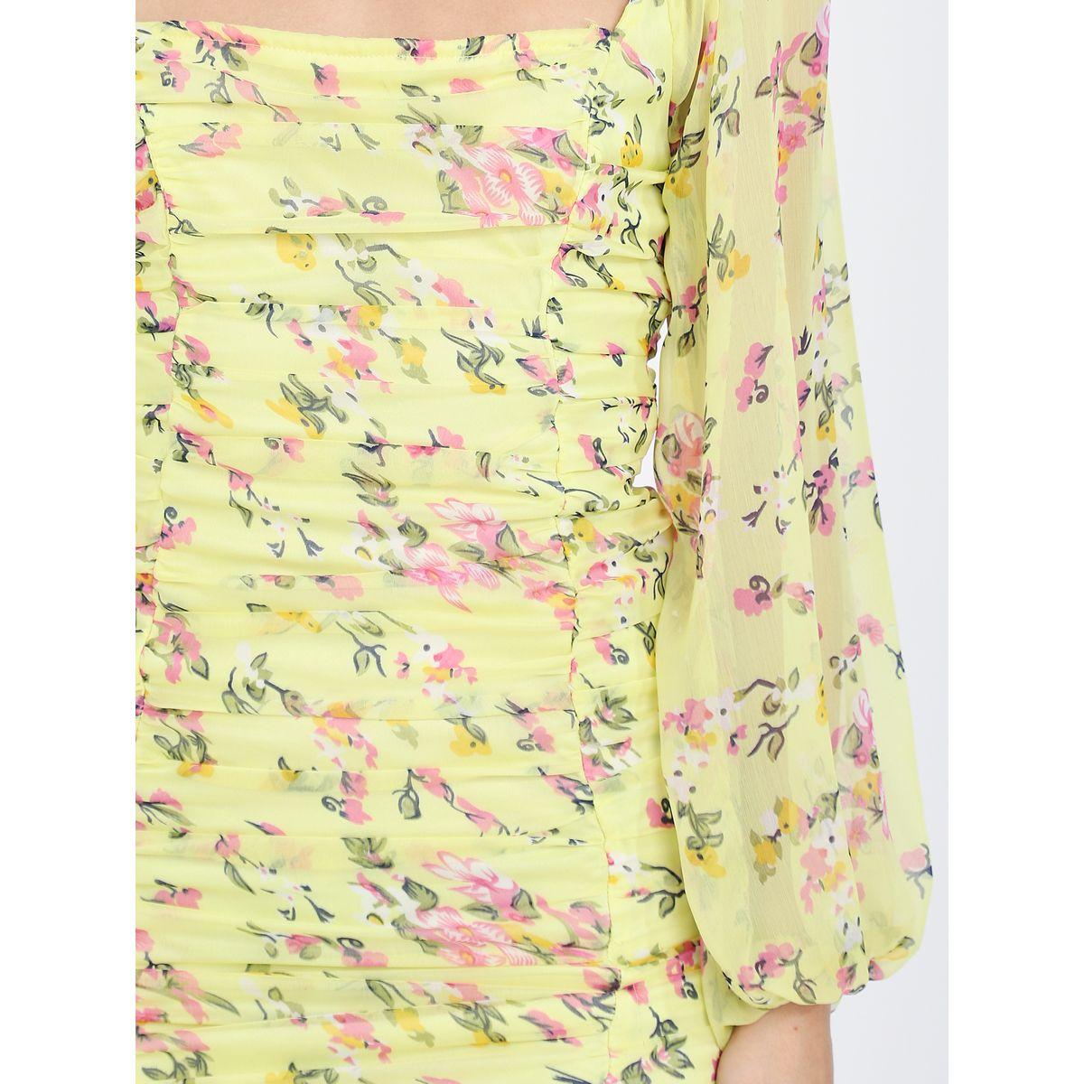 فستان قصير مطبع بزهور-women-clothing-dresses-image-3