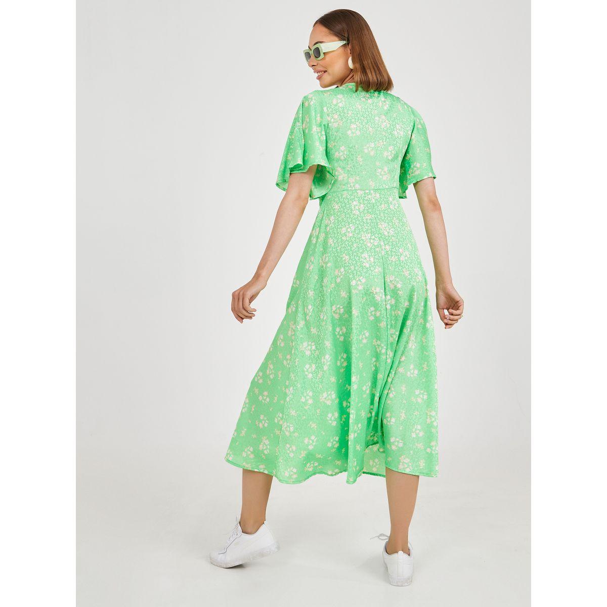 Styli Short Sleeves Floral Print A-Line Midi Dress-women-clothing-dresses-image-4
