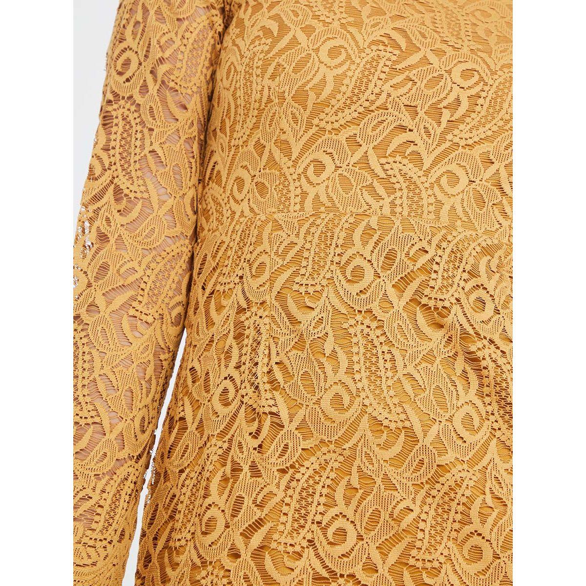 فستان ميدي بديكون بتداخلات دانتيل-women-clothing-dresses-image-3