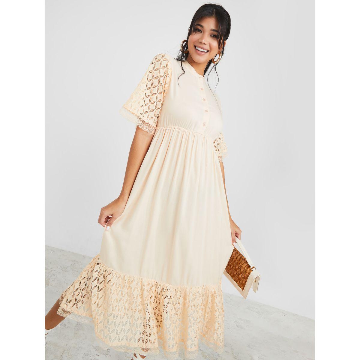 فستان طويل بتداخلات دانتيل-women-clothing-dresses-image-1