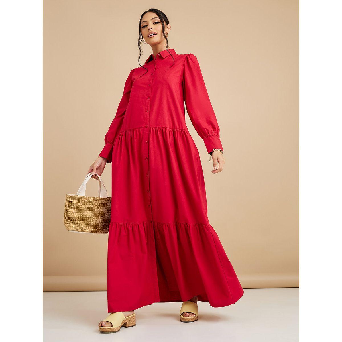 فستان طويل باكمام طويلة-women-clothing-dresses-image-1