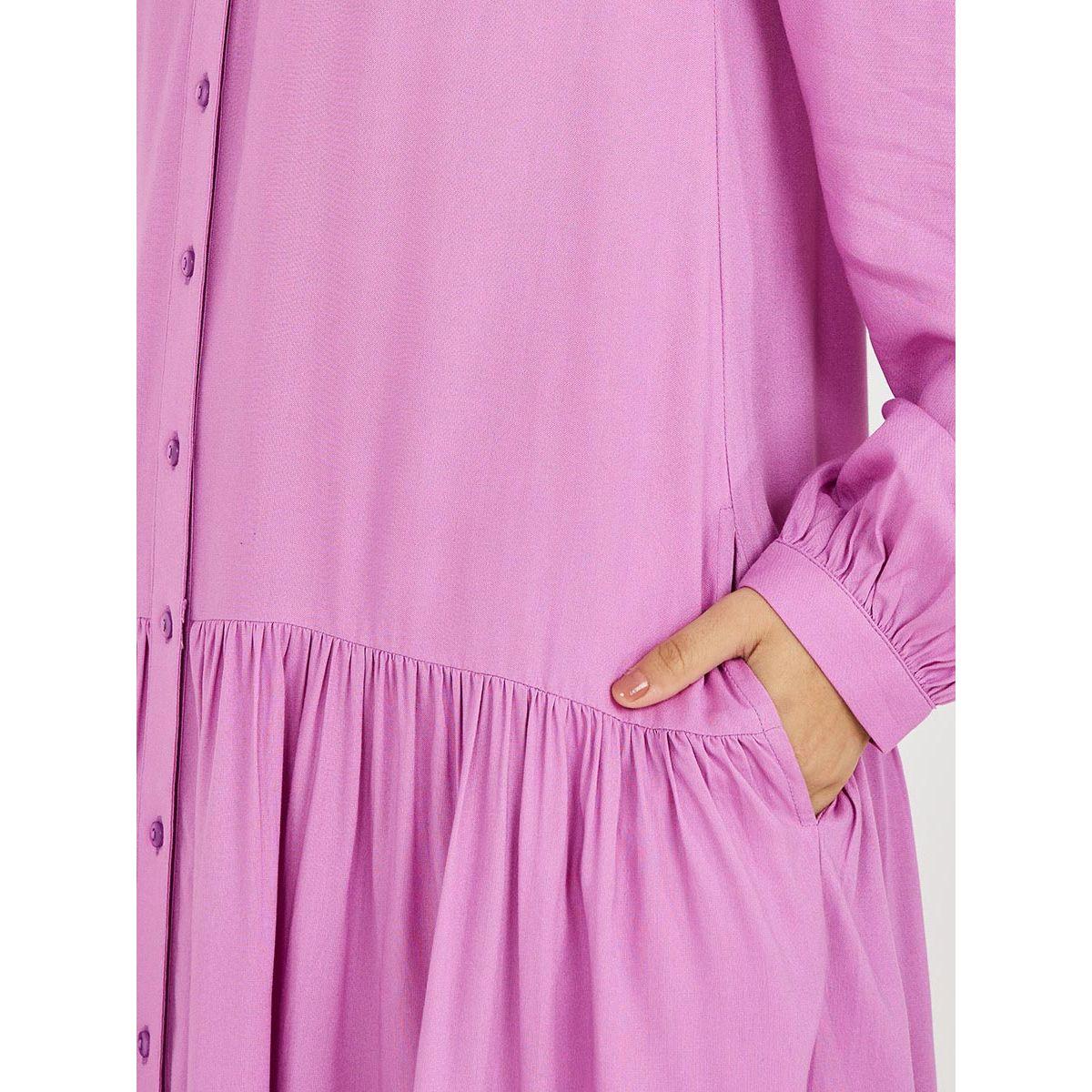 فستان ميدي باكمام طويلة-women-clothing-dresses-image-3