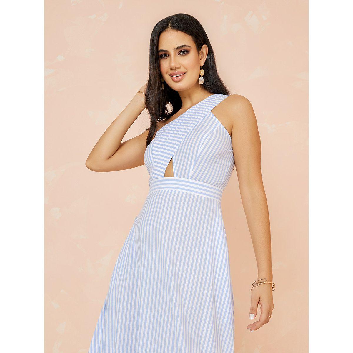 فستان طويل بكتف واحد-women-clothing-dresses-image-2