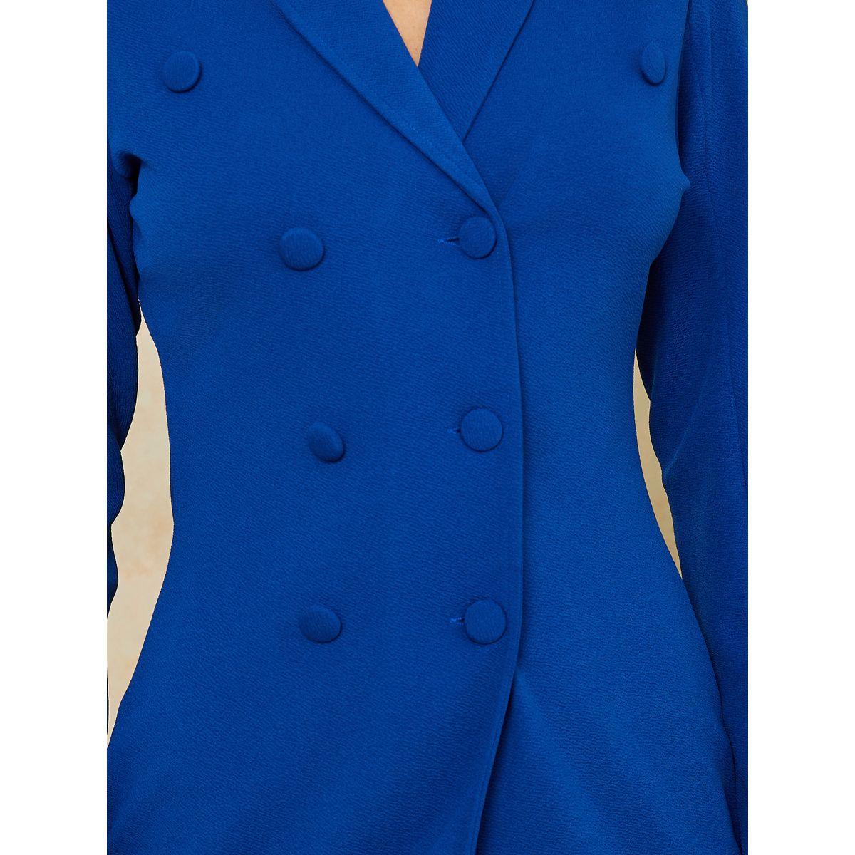 Styli Notch Lapel Padded Shoulder Blazer Mini Dress-women-clothing-dresses-image-3