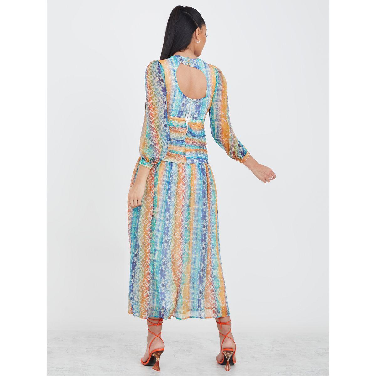 فستان طويل مطبع ومزين بفتحات-women-clothing-dresses-image-4