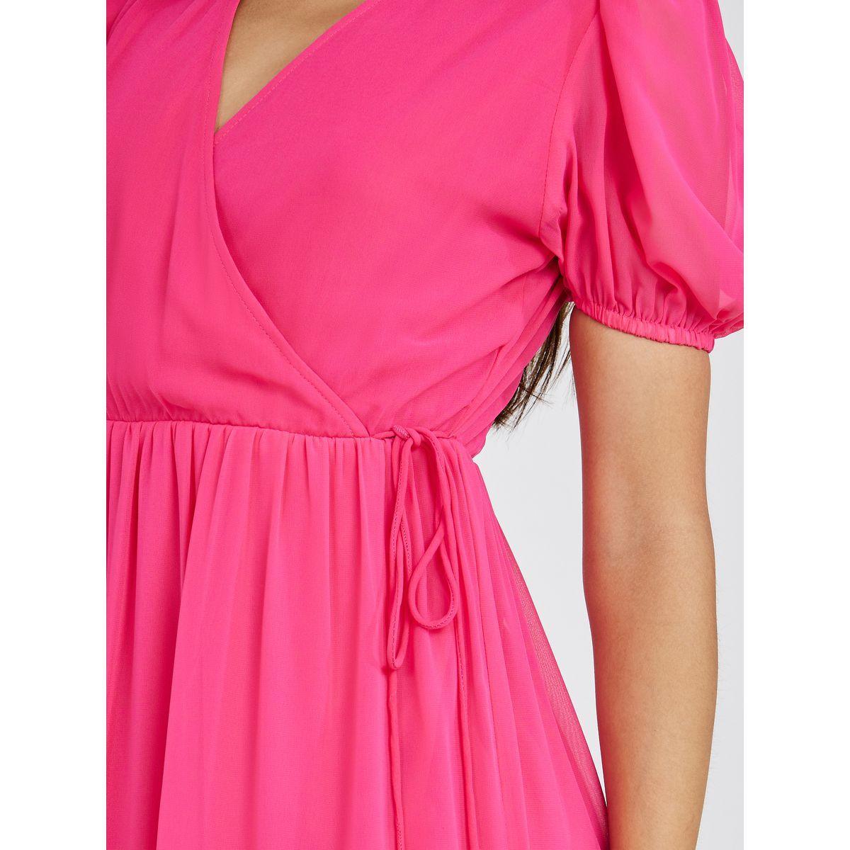 Styli Short Cuffed Sleeves Tiered Midi Dress-women-clothing-dresses-image-3