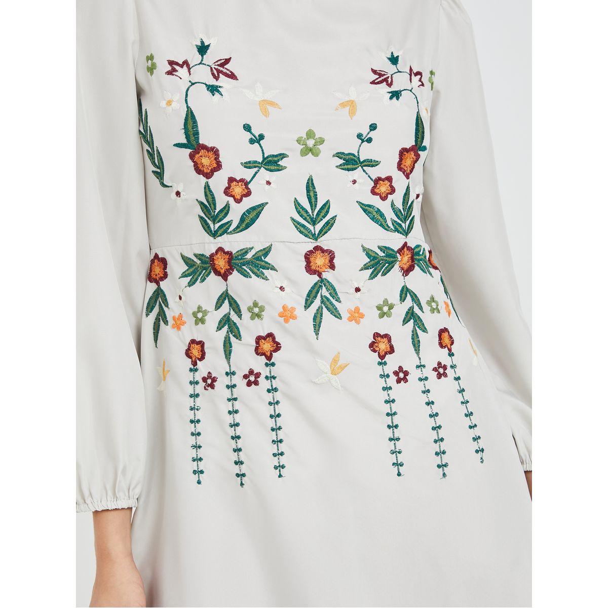 فستان ميدي باكمام طويلة-women-clothing-dresses-image-3