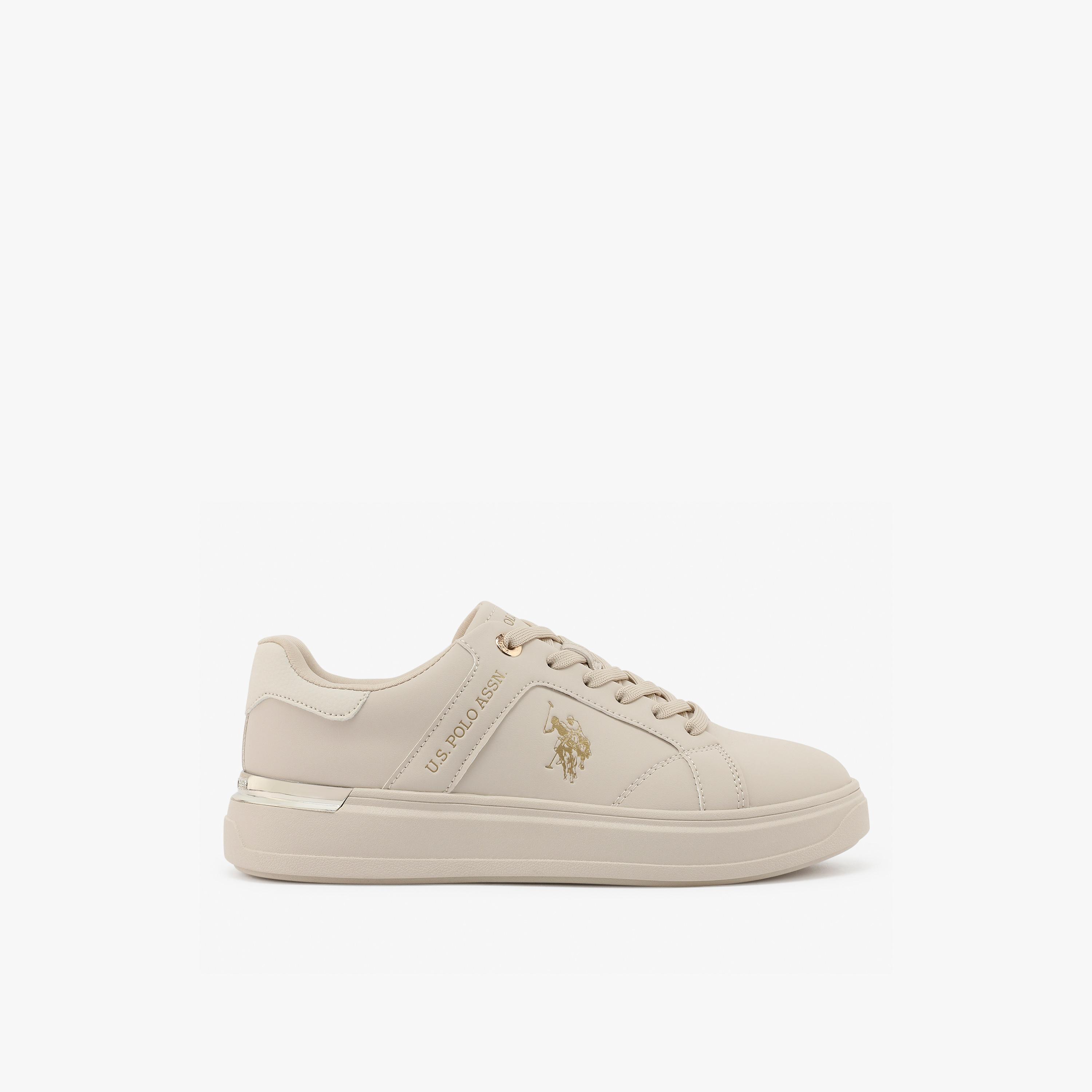 U.S. Polo Assn Women's Lace-Up Alson Low-Ankle Platform Sneakers | 6M-ALSON-GLB-6FX-WOMEN-OD-women-shoes-sneakers-image-3