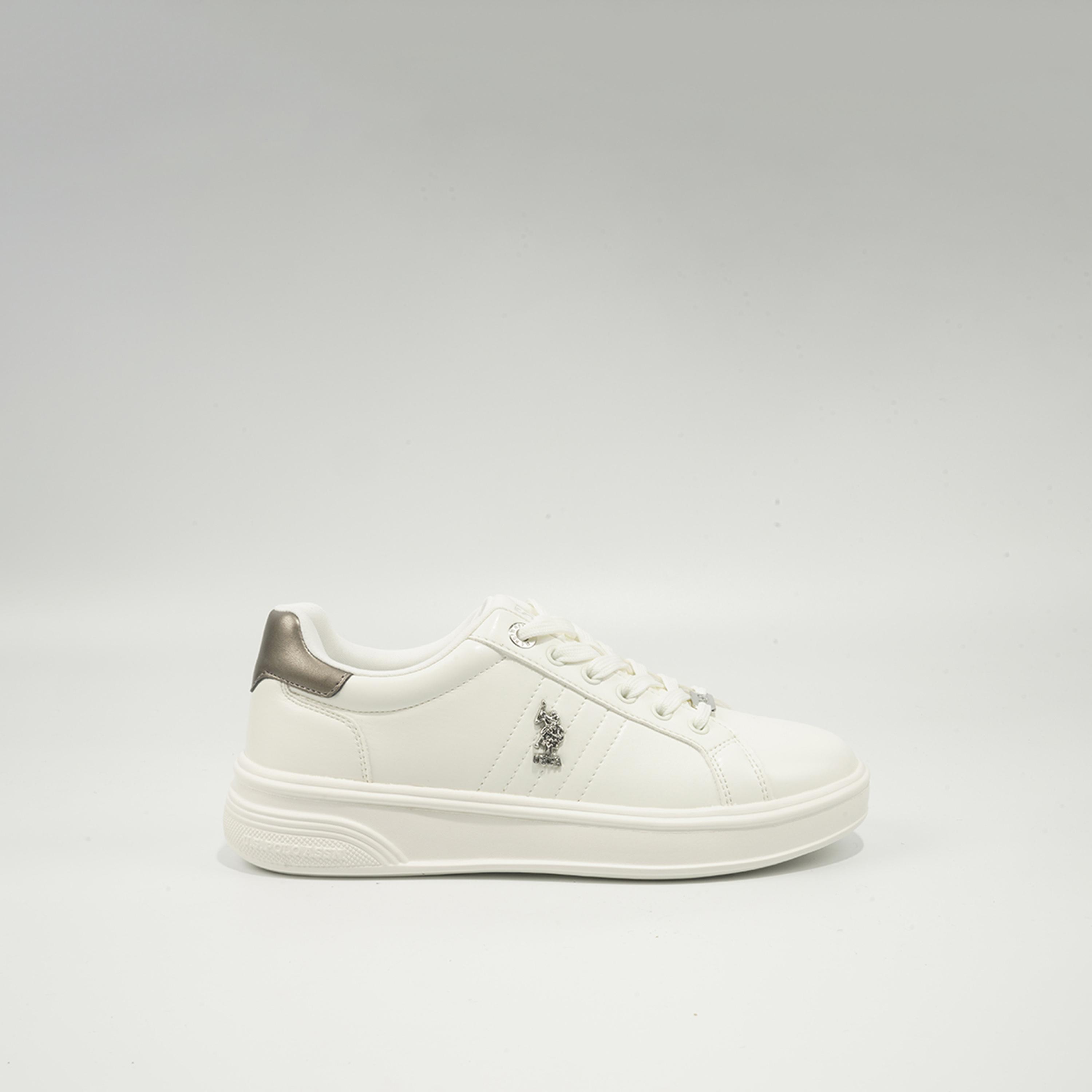 U.S. Polo Assn Women's Lace-Up Ellie Low-Ankle Platform Sneakers | 6M-ELLIE-GLB-6FX-WOMEN-OD-women-shoes-sneakers-image-3