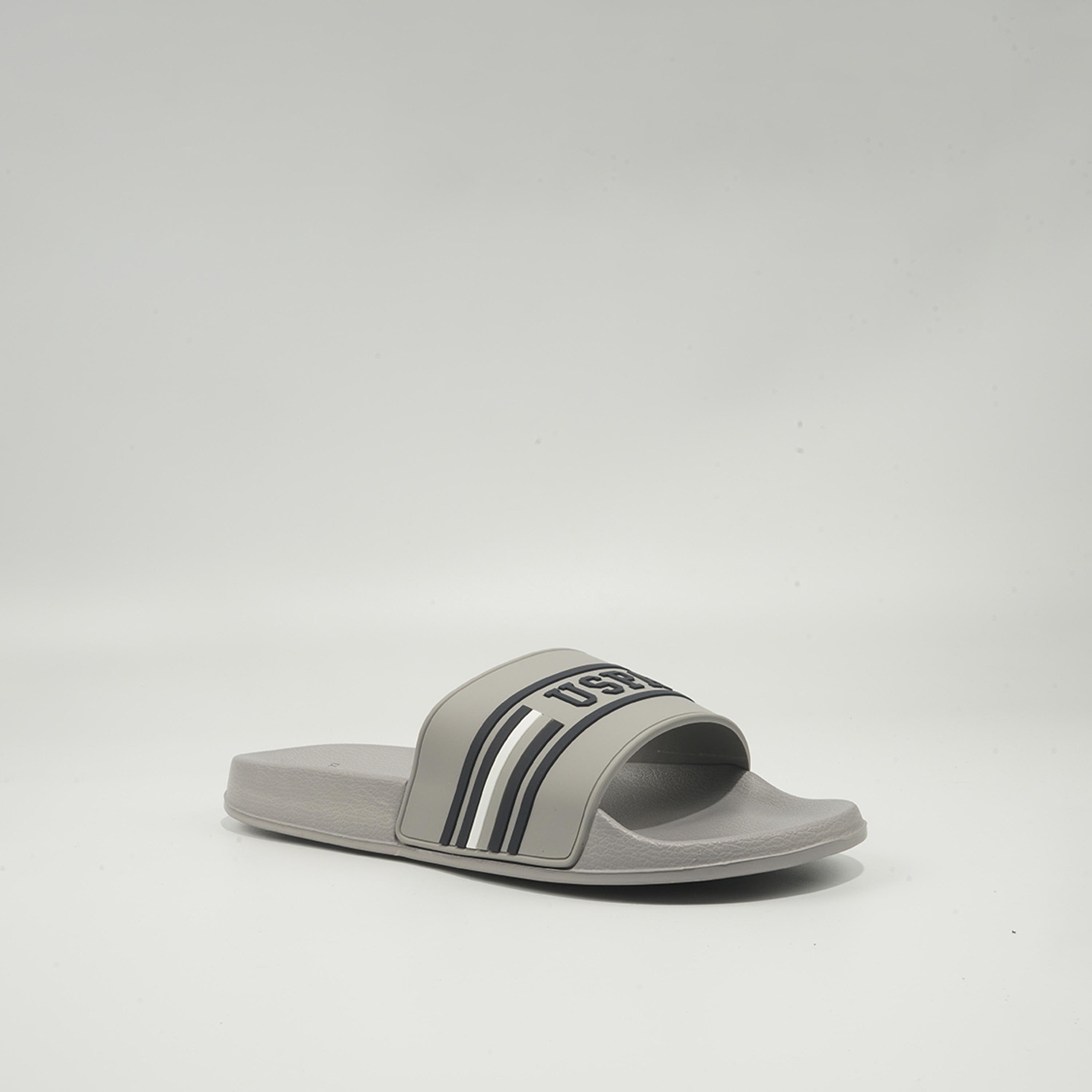 U.S. Polo Assn Men's Slip-On Leon Slides | 6M-LEON-GLB-6FX-MEN-OD-men-shoes-flipflopsandslides-image-1