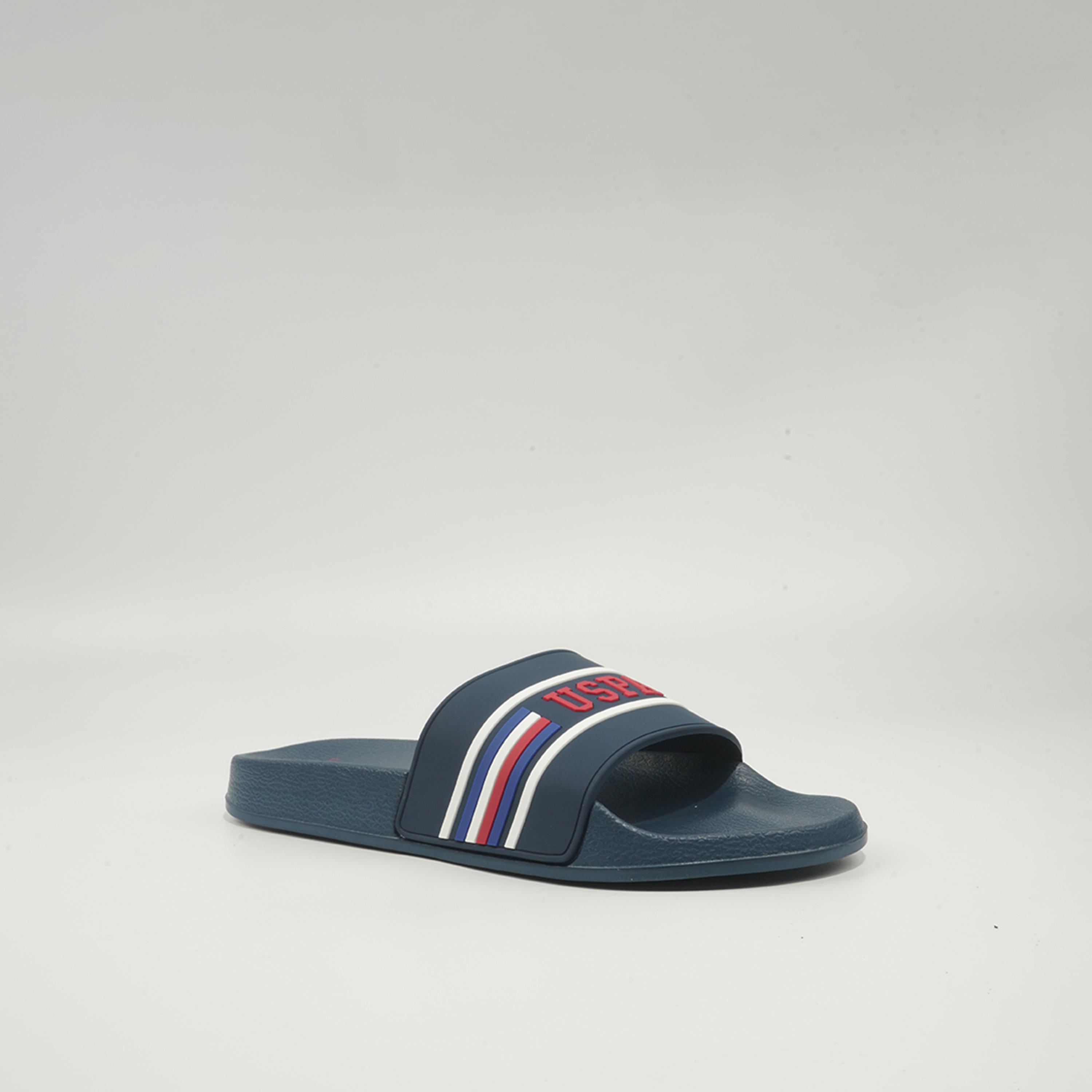 يو اس بولو اسن - صندل ليون للرجال سهل الارتداء | 6M-LEON-GLB-6FX-MEN-OD-men-shoes-flipflopsandslides-image-1