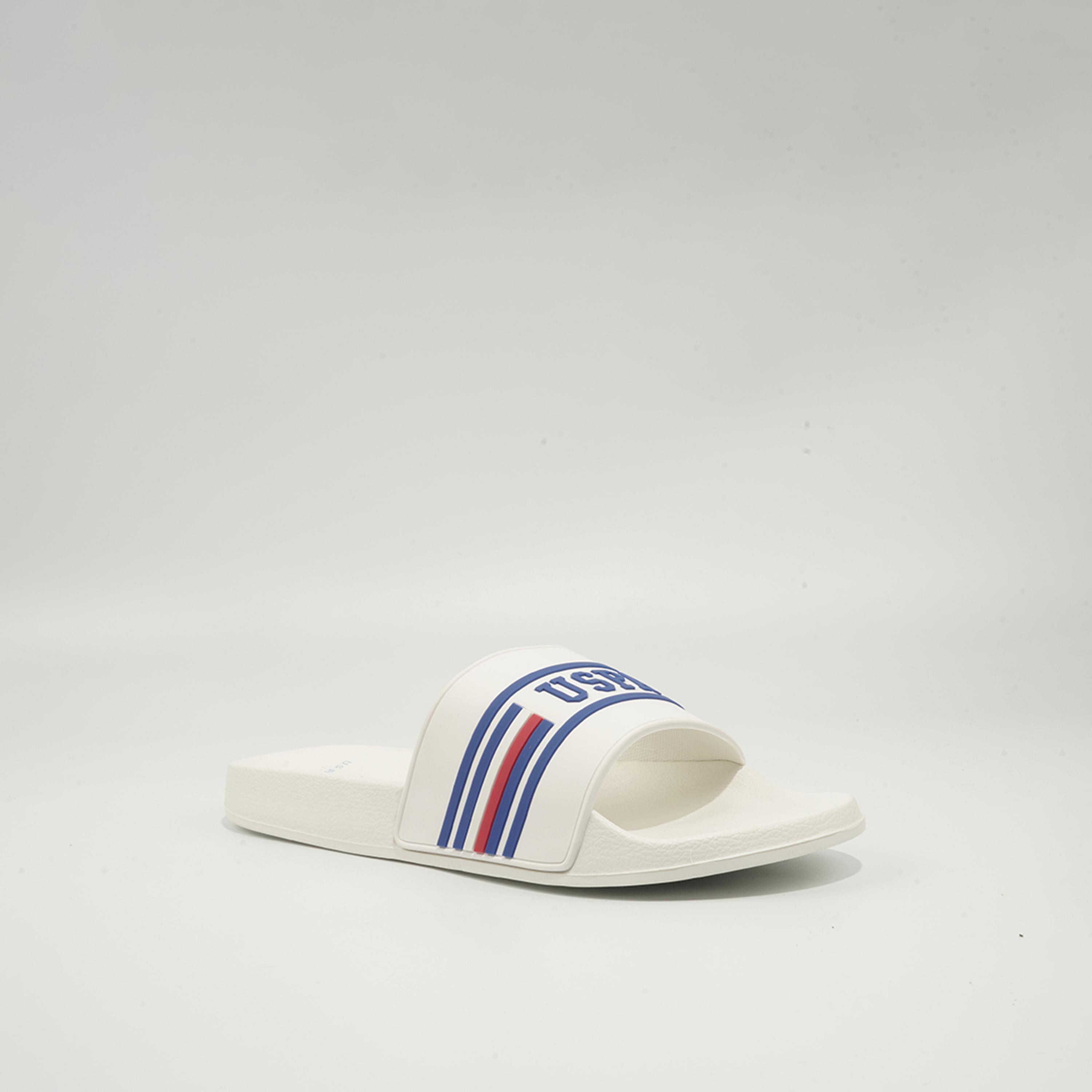 U.S. Polo Assn Men's Slip-On Leon Slides | 6M-LEON-GLB-6FX-MEN-OD-men-shoes-flipflopsandslides-image-1
