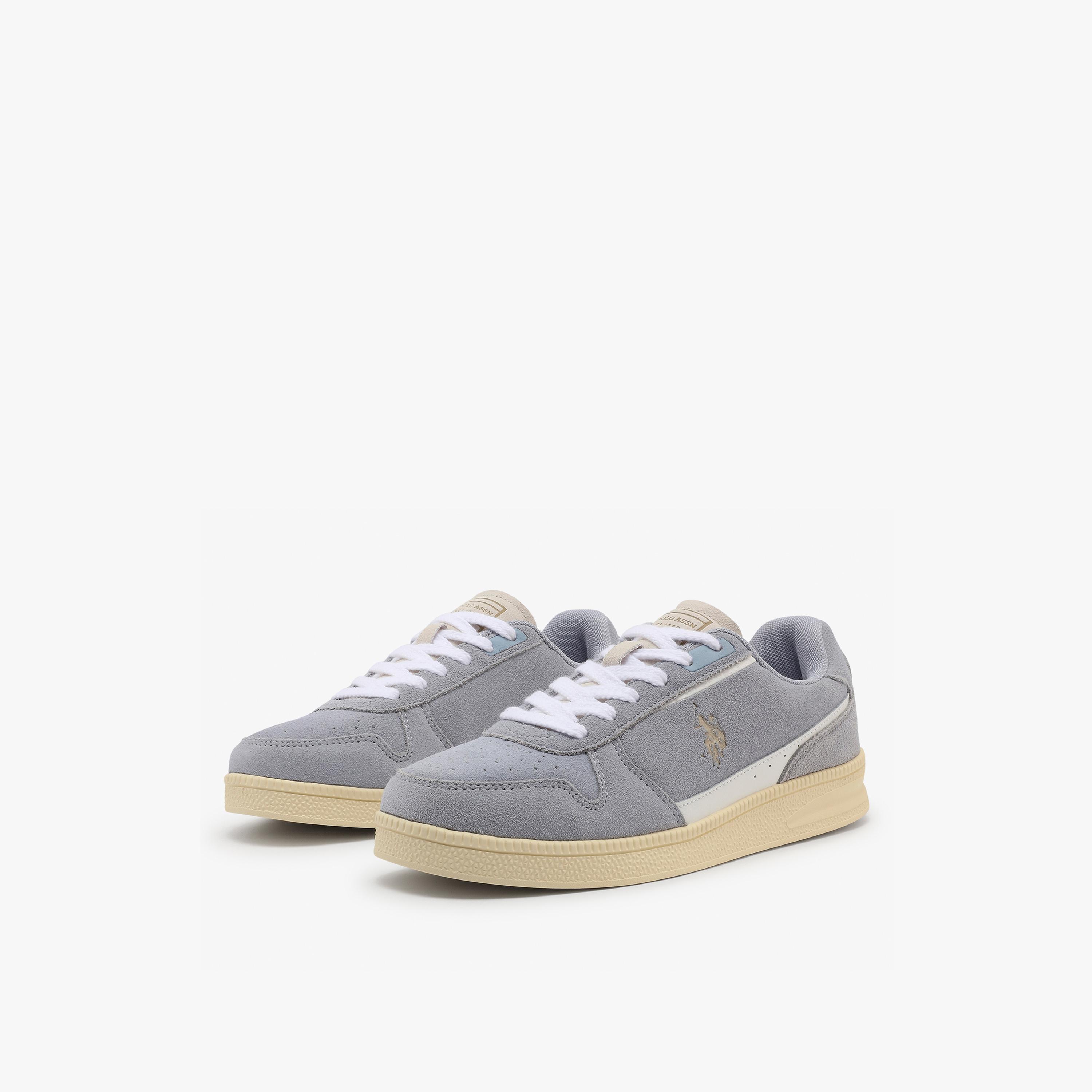 Us Polo Women's Lace-Up Perry S GLB 6FX Low-Ankle Sneakers | 6M-PERRY-S-GLB-6FX-WOMEN-women-shoes-sneakers-image-1