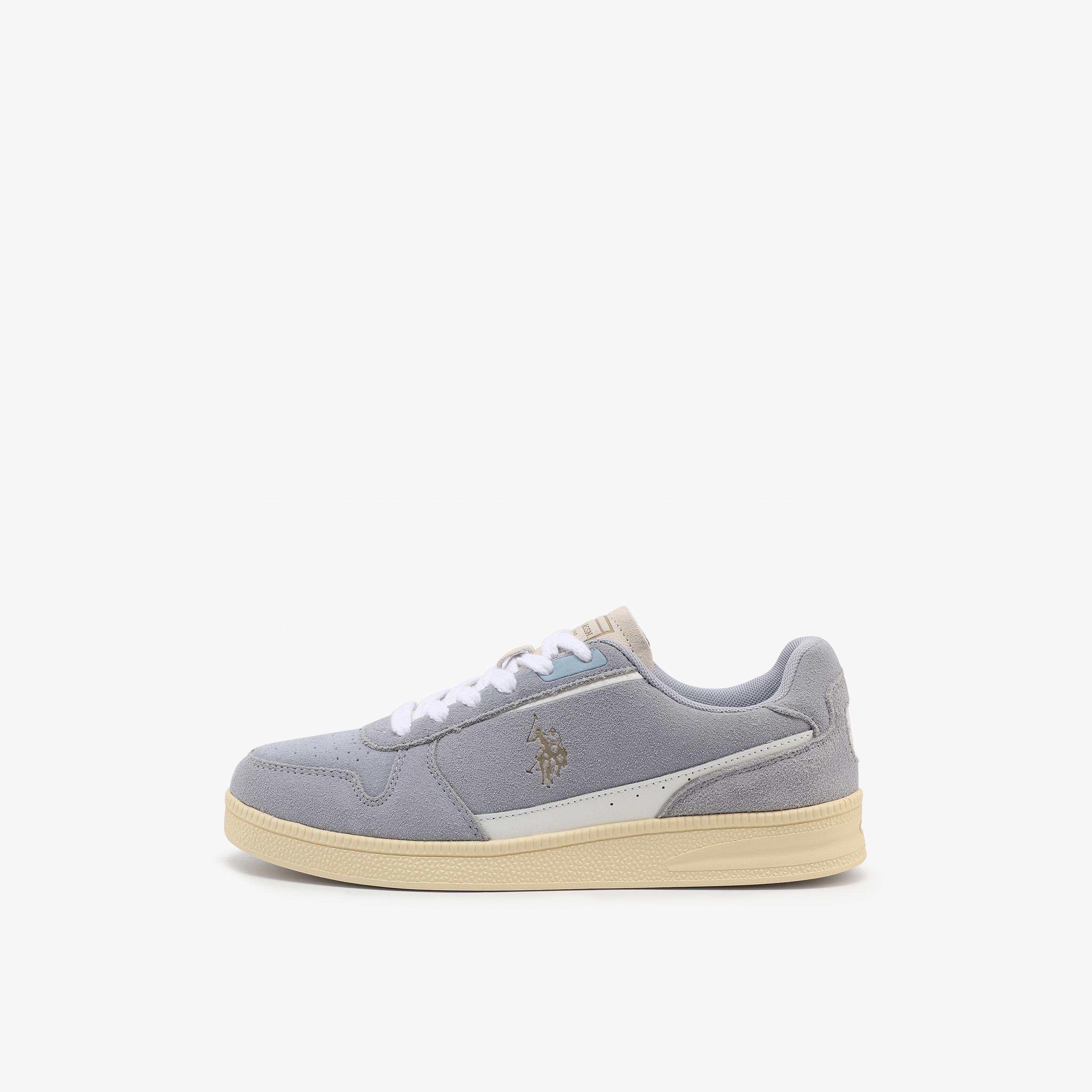 Us Polo Women's Lace-Up Perry S GLB 6FX Low-Ankle Sneakers | 6M-PERRY-S-GLB-6FX-WOMEN-women-shoes-sneakers-image-2