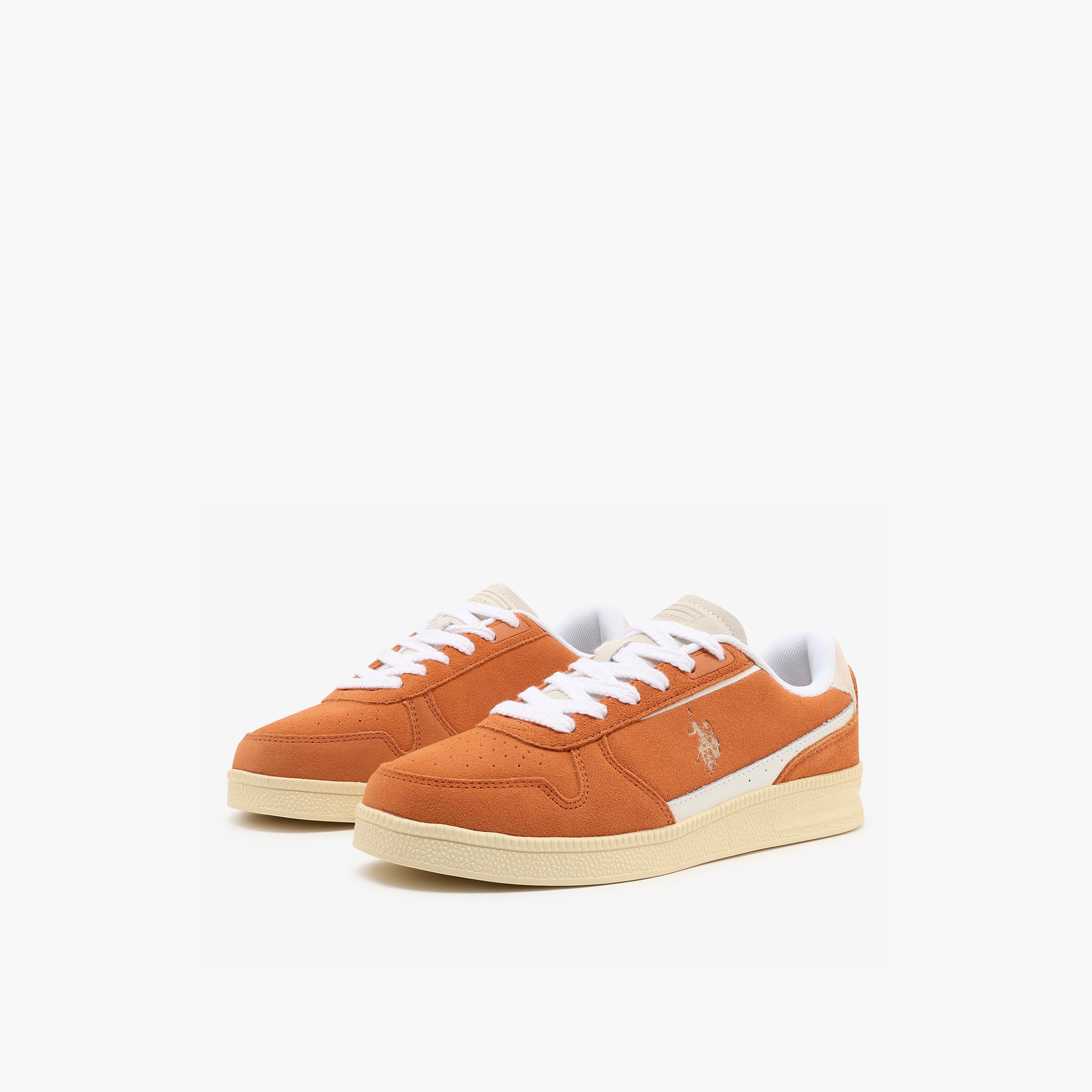 Us Polo Women's Lace-Up Perry S GLB 6FX Low-Ankle Sneakers | 6M-PERRY-S-GLB-6FX-WOMEN-women-shoes-sneakers-image-1