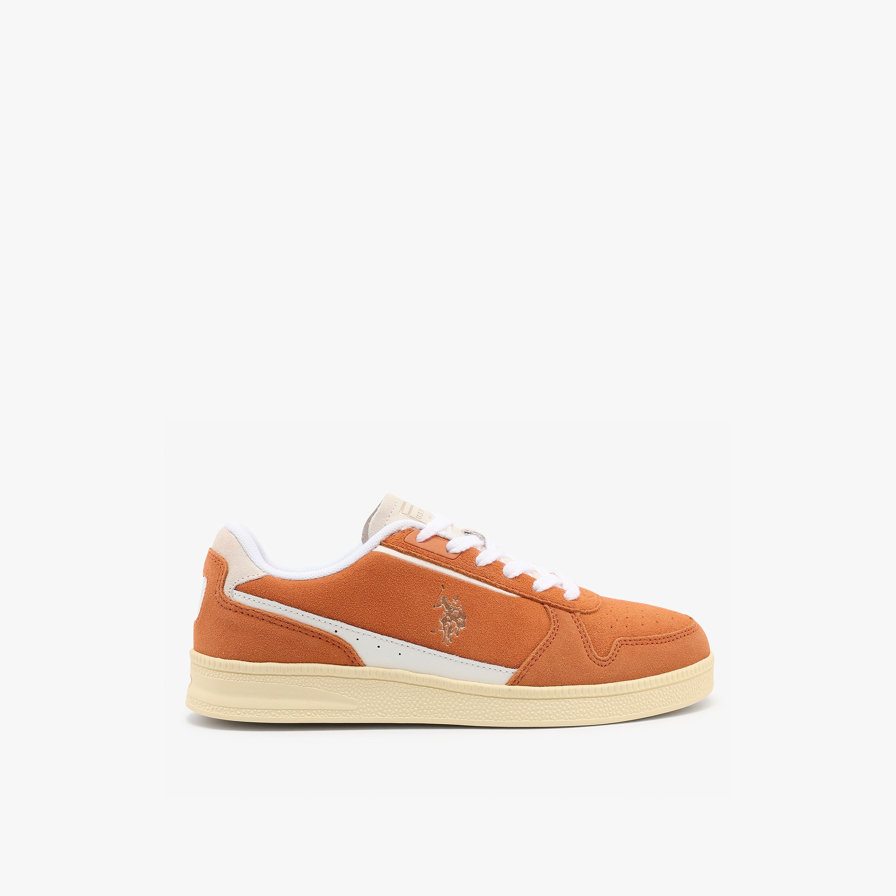 Us Polo Women's Lace-Up Perry S GLB 6FX Low-Ankle Sneakers | 6M-PERRY-S-GLB-6FX-WOMEN-women-shoes-sneakers-image-3