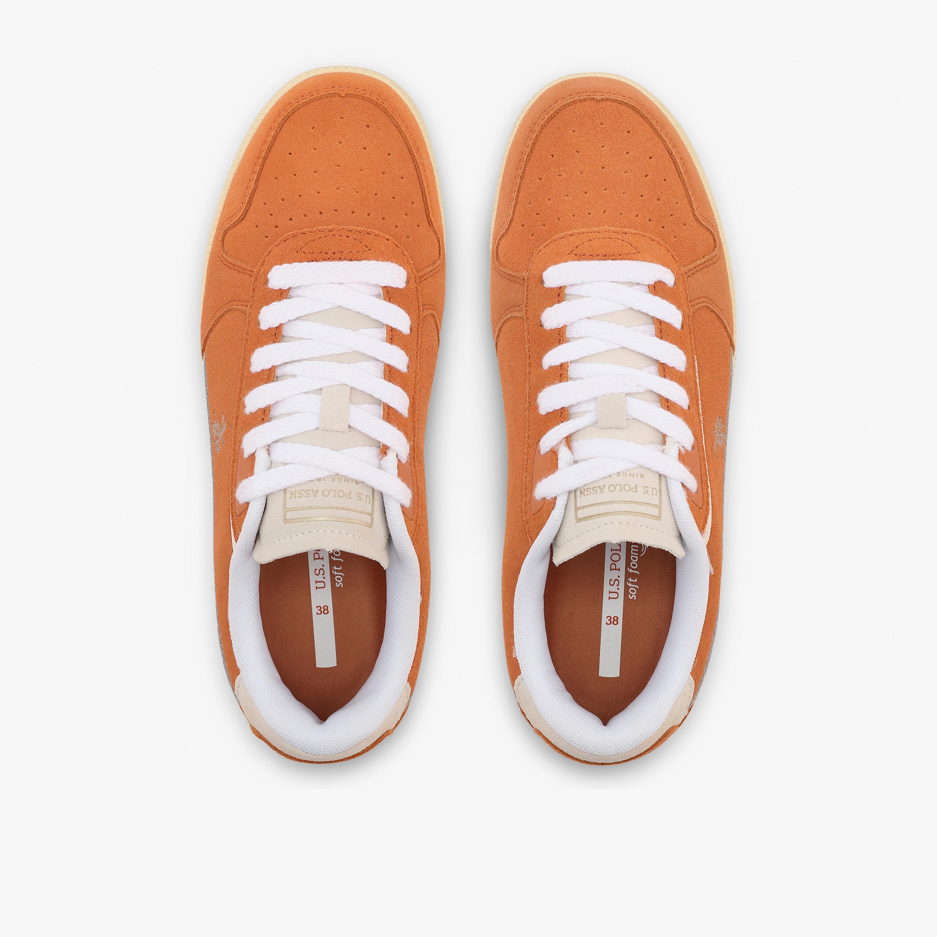 Us Polo Women's Lace-Up Perry S GLB 6FX Low-Ankle Sneakers | 6M-PERRY-S-GLB-6FX-WOMEN-women-shoes-sneakers-image-4