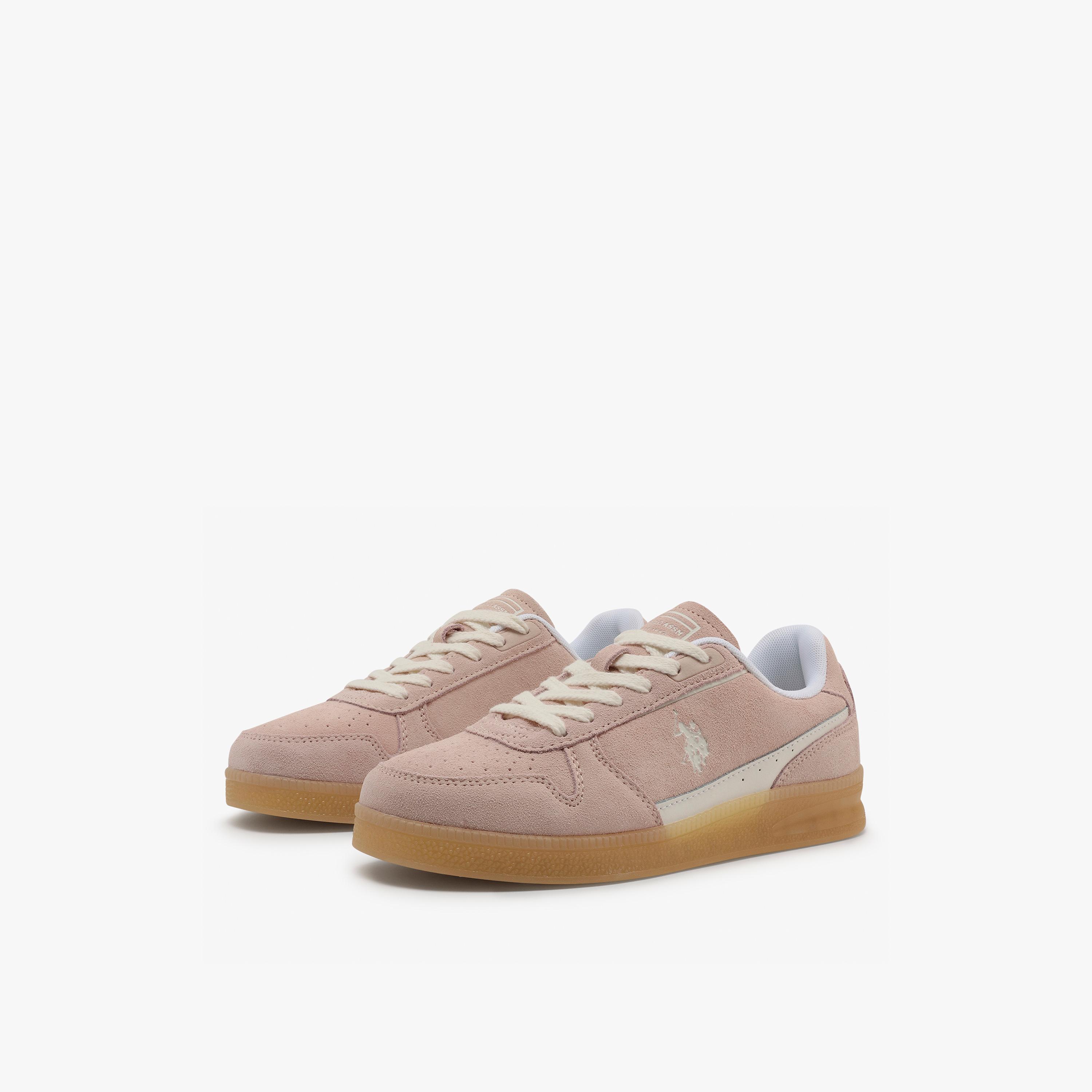 Us Polo Women's Lace-Up Perry S GLB 6FX Low-Ankle Sneakers | 6M-PERRY-S-GLB-6FX-WOMEN-women-shoes-sneakers-image-1