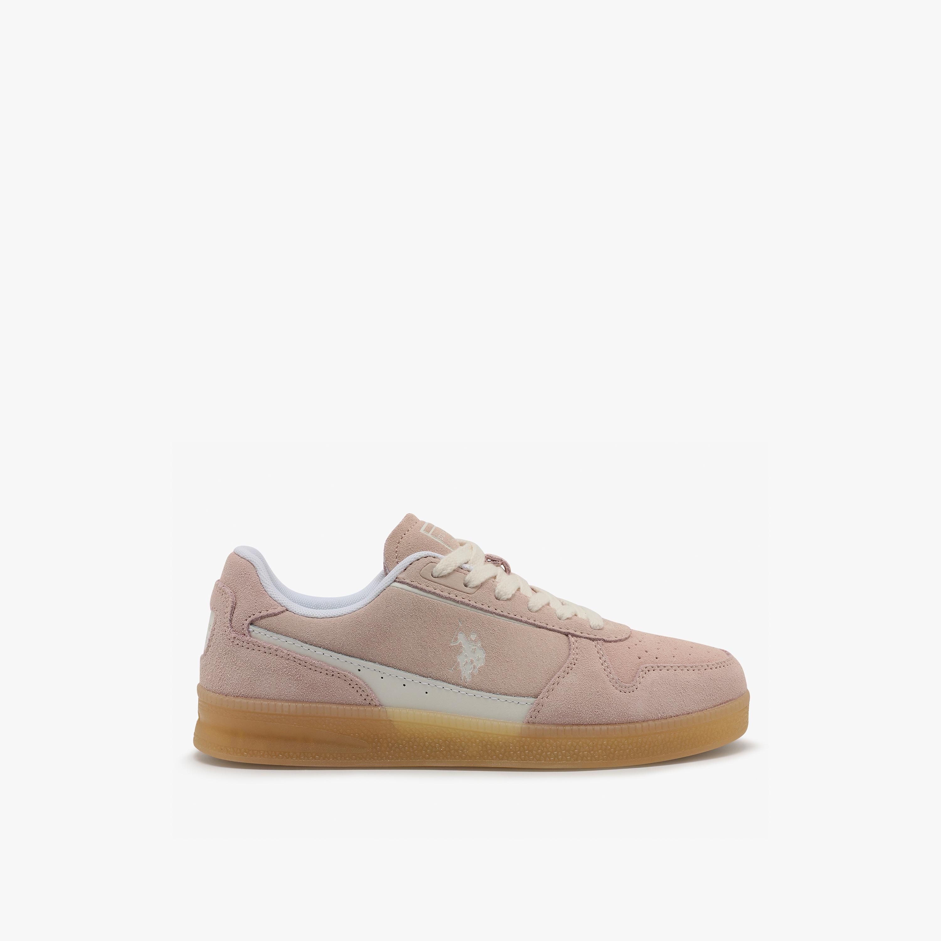 Us Polo Women's Lace-Up Perry S GLB 6FX Low-Ankle Sneakers | 6M-PERRY-S-GLB-6FX-WOMEN-women-shoes-sneakers-image-3