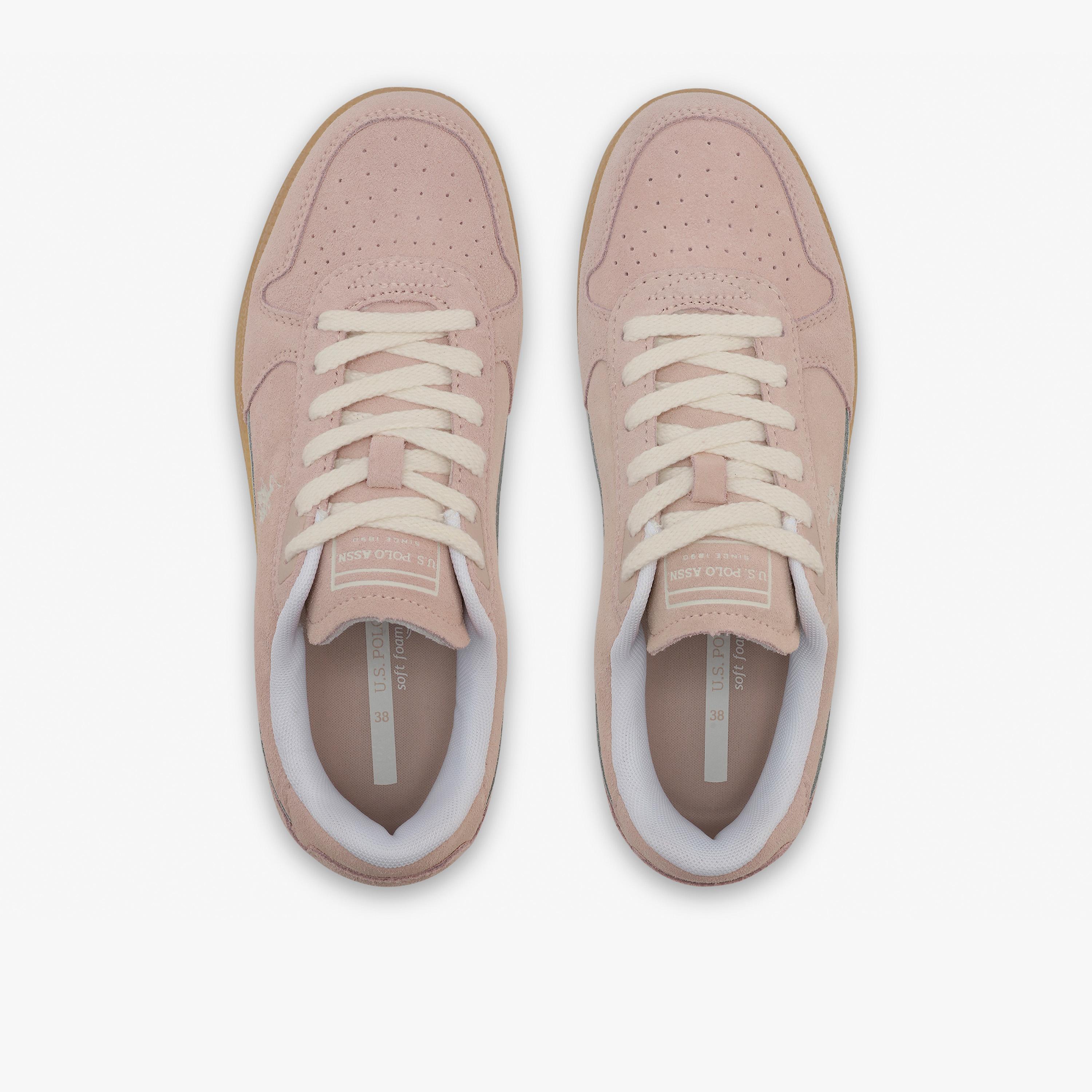 Us Polo Women's Lace-Up Perry S GLB 6FX Low-Ankle Sneakers | 6M-PERRY-S-GLB-6FX-WOMEN-women-shoes-sneakers-image-4