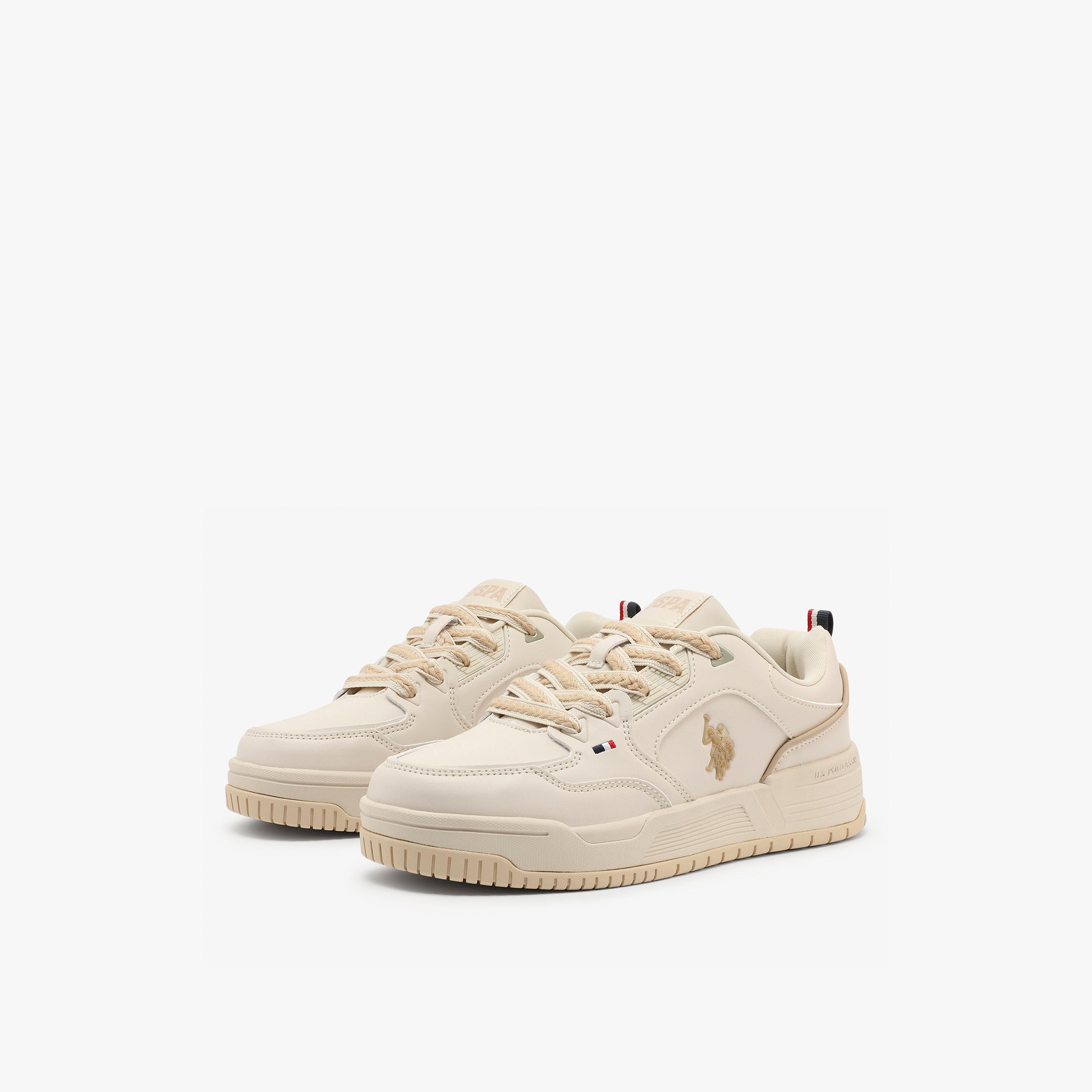Us Polo Women's Lace-Up Zelda GLB 6FX Low-Ankle Sneakers | 6M-ZELDA-GLB-6FX-WOMEN-women-shoes-sneakers-image-1