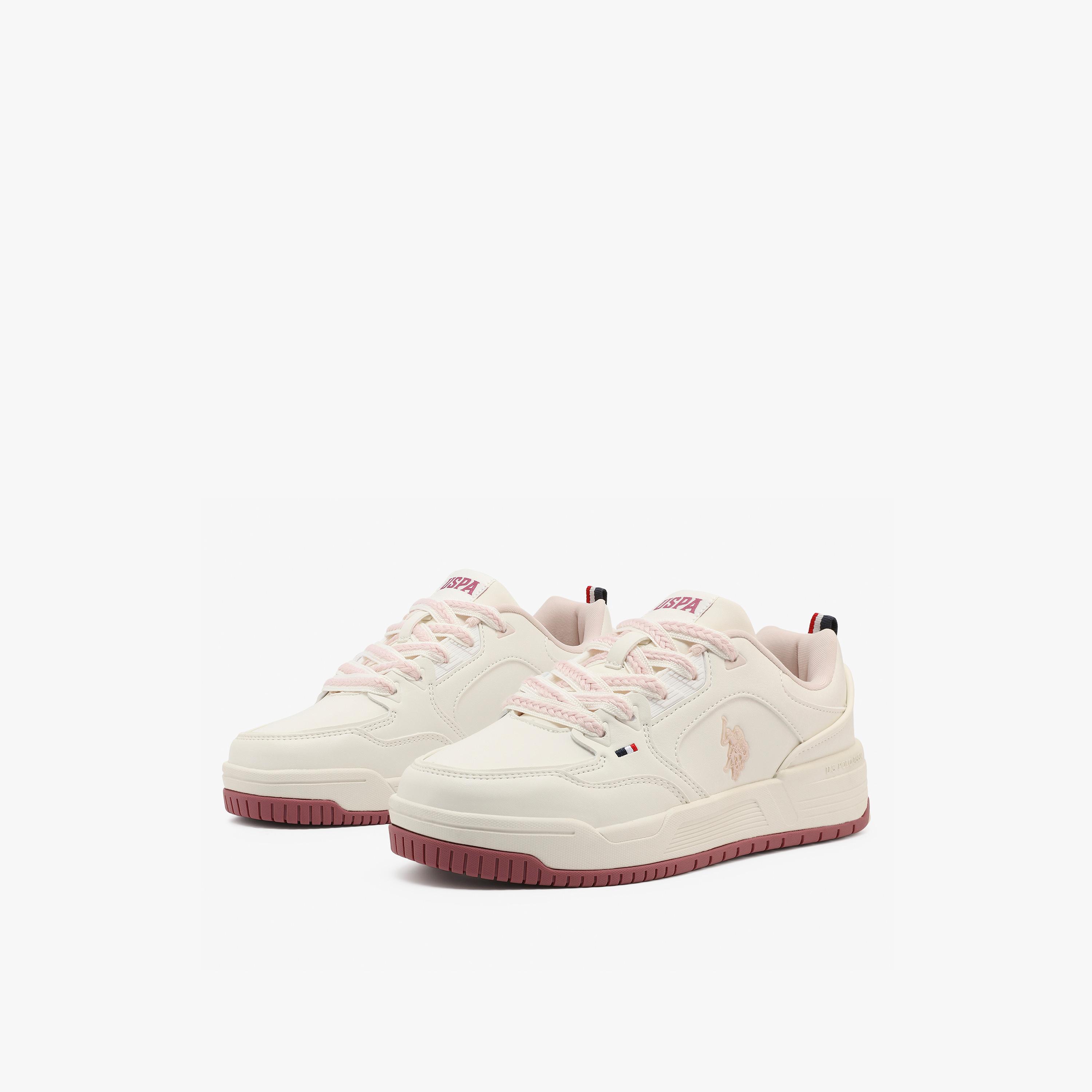 Us Polo Women's Lace-Up Zelda GLB 6FX Low-Ankle Sneakers | 6M-ZELDA-GLB-6FX-WOMEN-women-shoes-sneakers-image-1