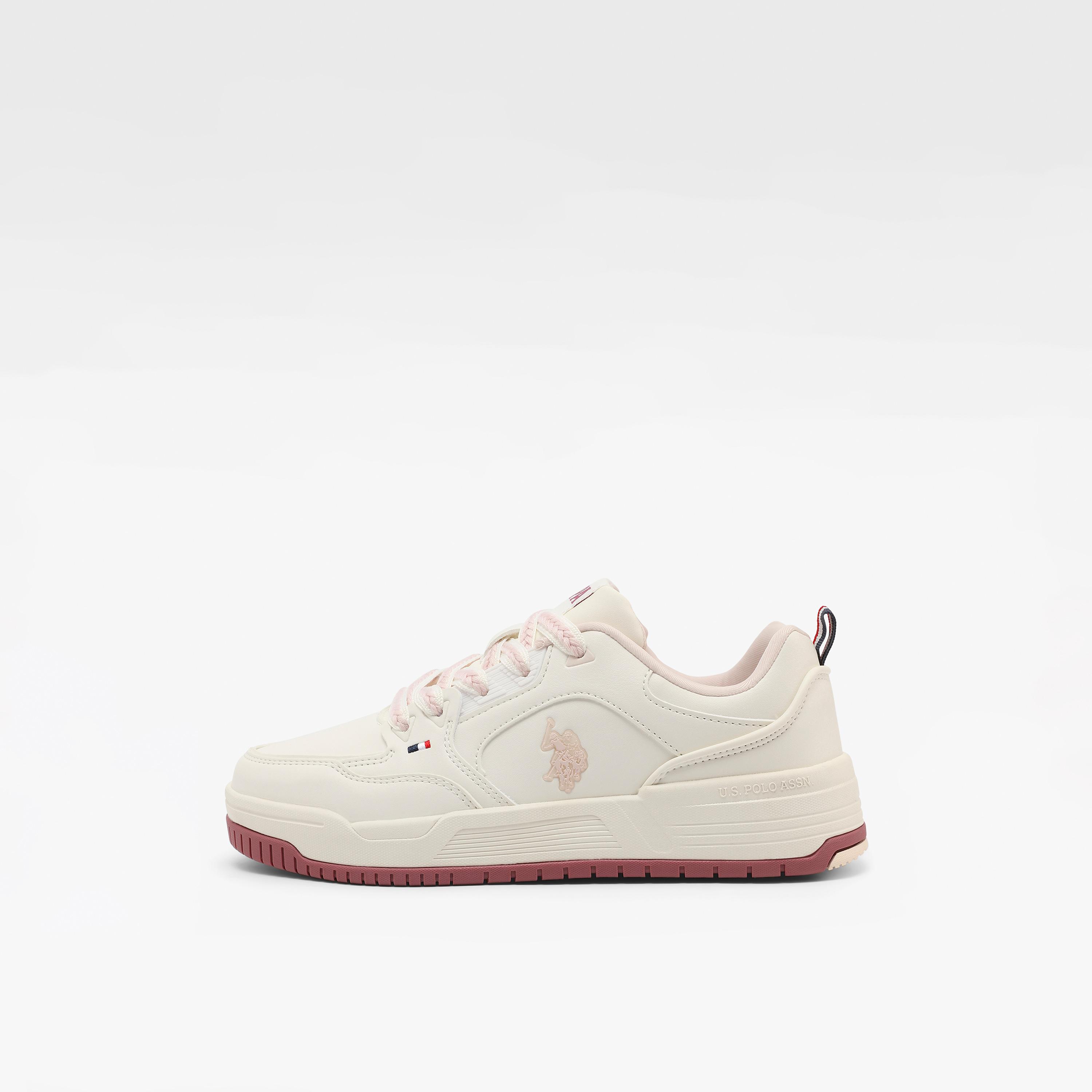 Us Polo Women's Lace-Up Zelda GLB 6FX Low-Ankle Sneakers | 6M-ZELDA-GLB-6FX-WOMEN-women-shoes-sneakers-image-2