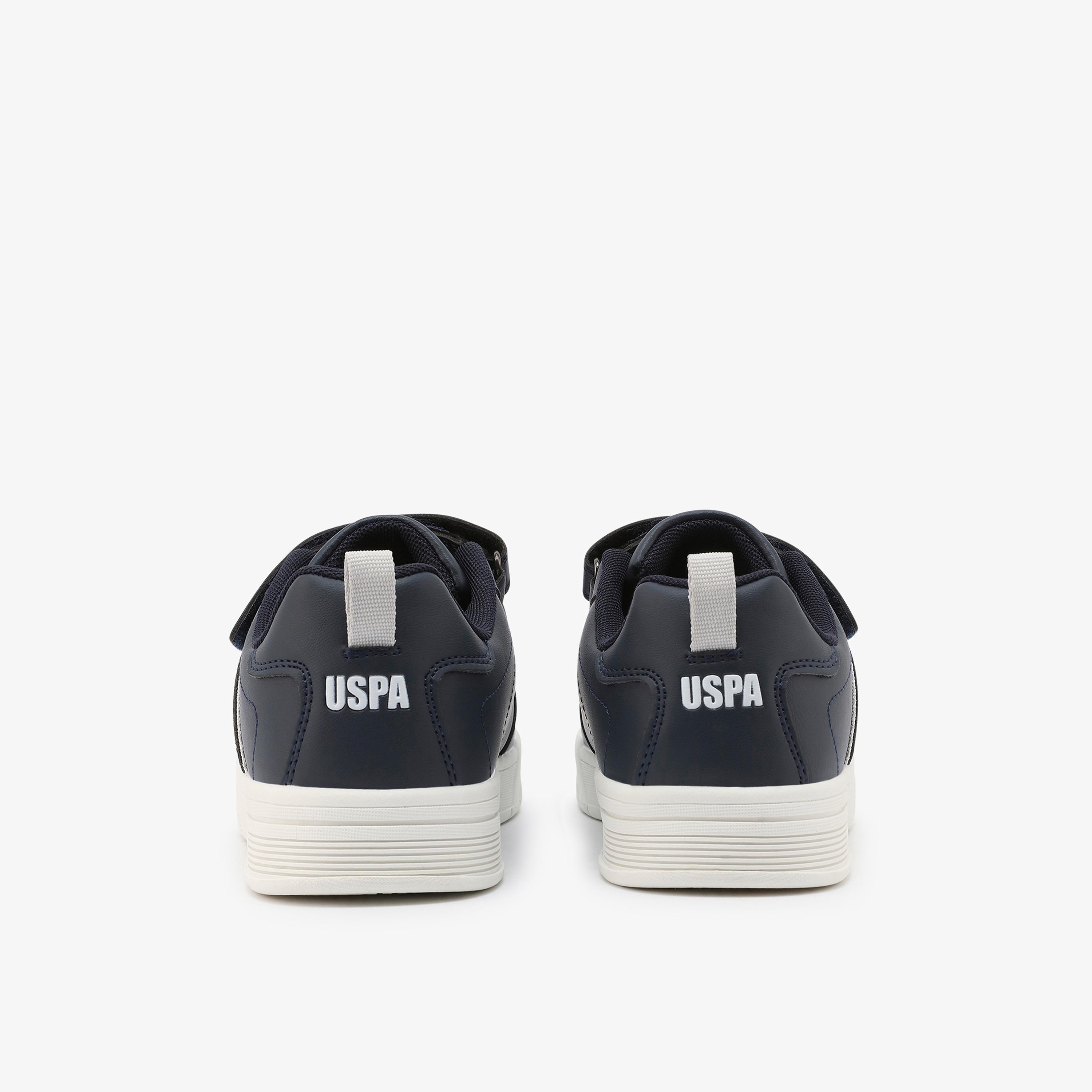 U.S. Polo Assn Boy's Hook & Loop Kena Sneakers | 6P-KENA-JR-GLB-6FX-BOY-OD-boys-shoes-sneakers-image-5