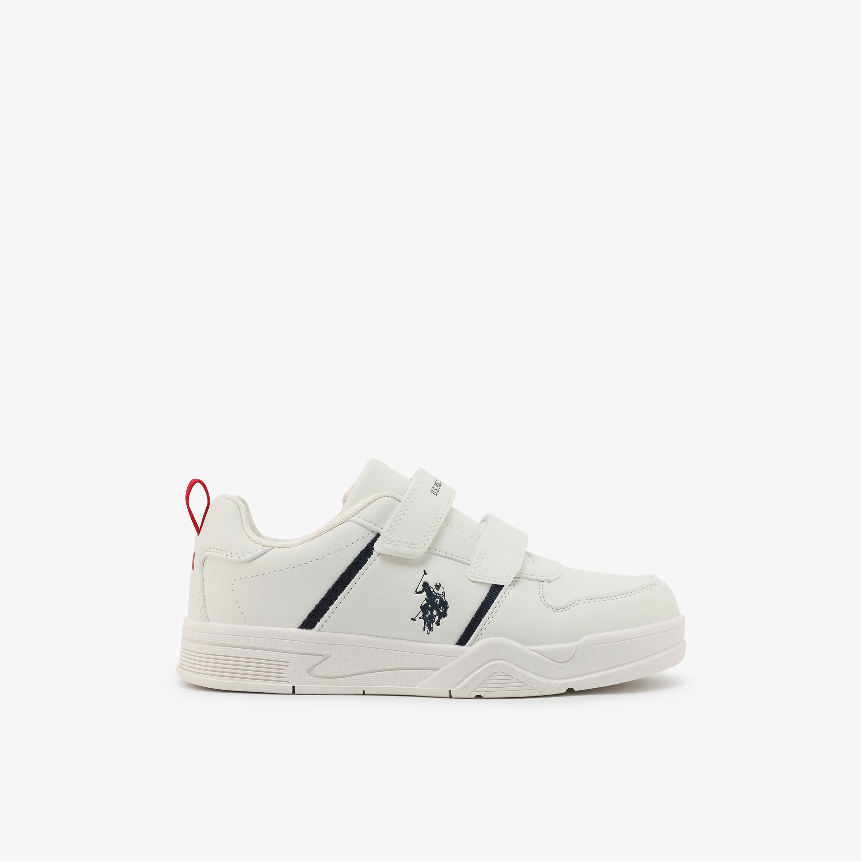 U.S. Polo Assn Boy's Hook & Loop Kena Sneakers | 6P-KENA-JR-GLB-6FX-BOY-OD-boys-shoes-sneakers-image-3