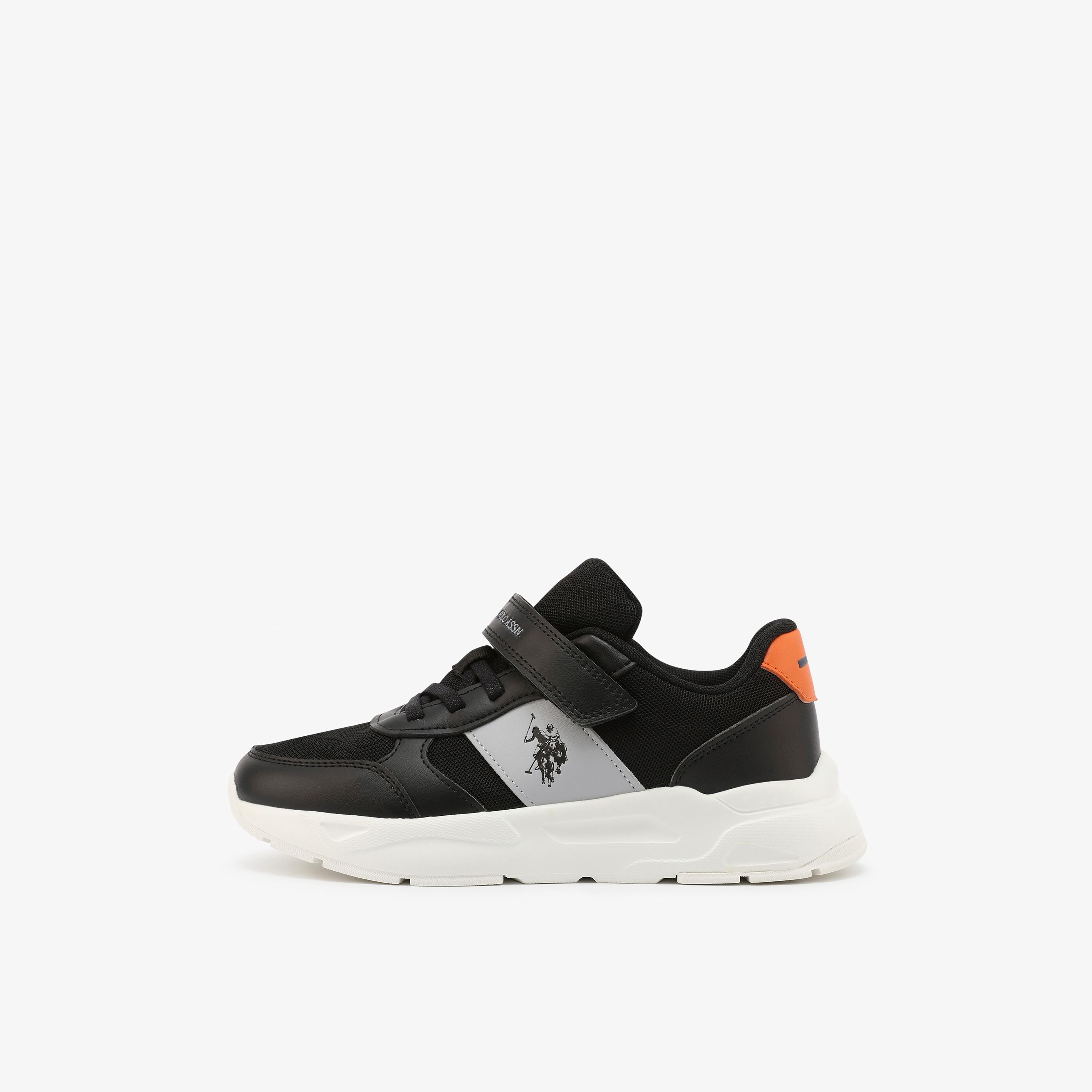 U.S. Polo Assn Boy's Hook & Loop Lorena Sneakers | 6P-LORENA-JR-GLB-6FX-BOY-OD-boys-shoes-sneakers-image-2