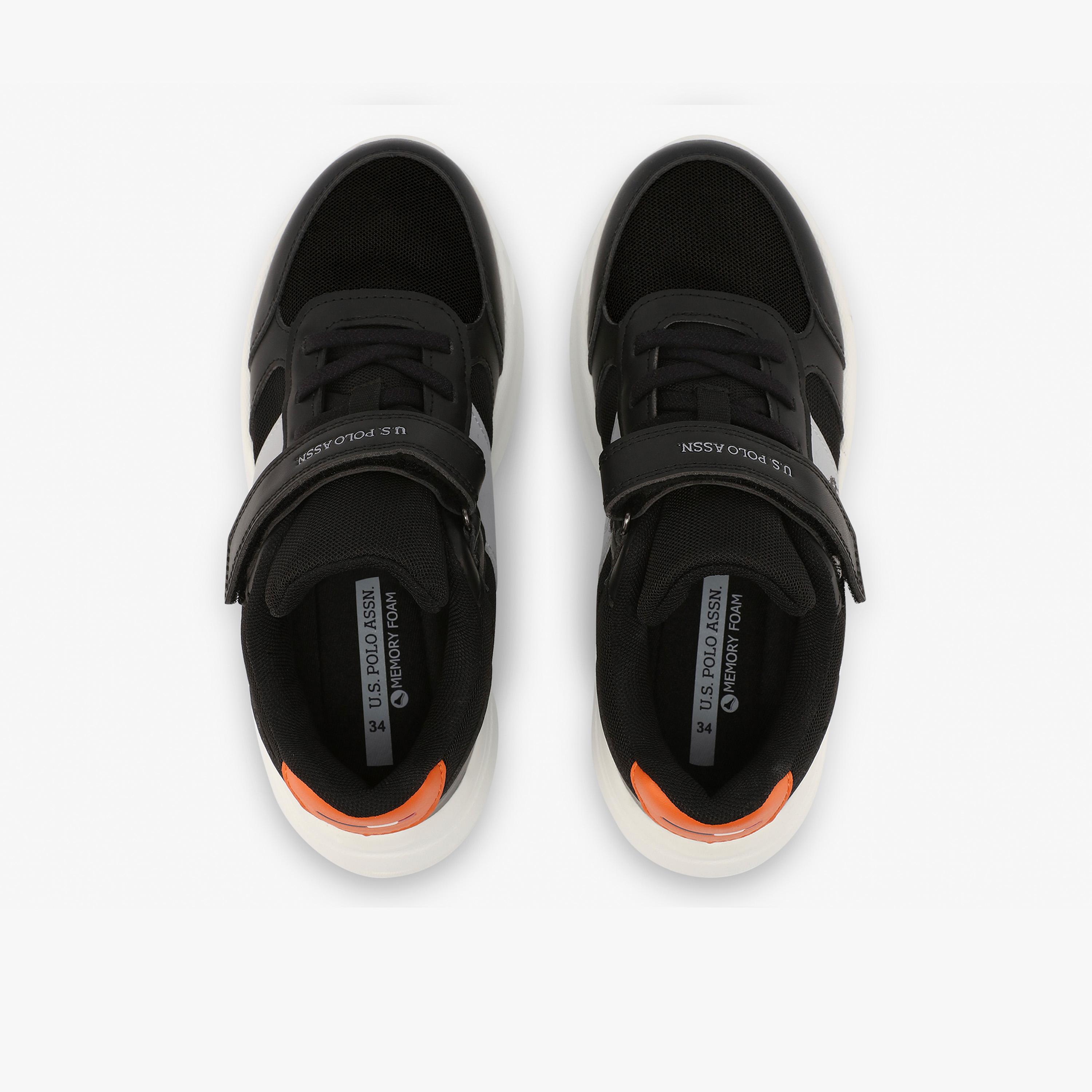 U.S. Polo Assn Boy's Hook & Loop Lorena Sneakers | 6P-LORENA-JR-GLB-6FX-BOY-OD-boys-shoes-sneakers-image-4