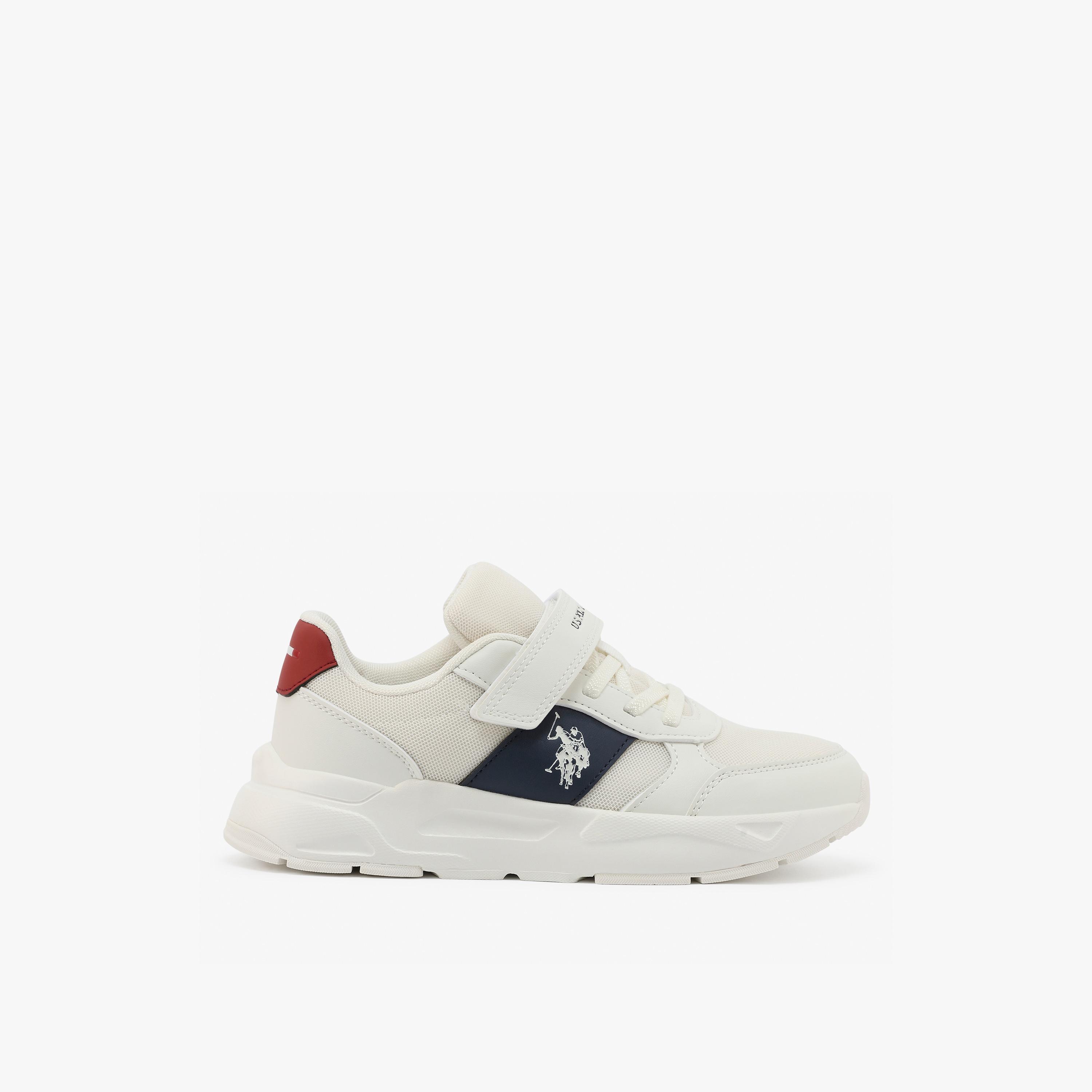 U.S. Polo Assn Boy's Hook & Loop Lorena Sneakers | 6P-LORENA-JR-GLB-6FX-BOY-OD-boys-shoes-sneakers-image-3