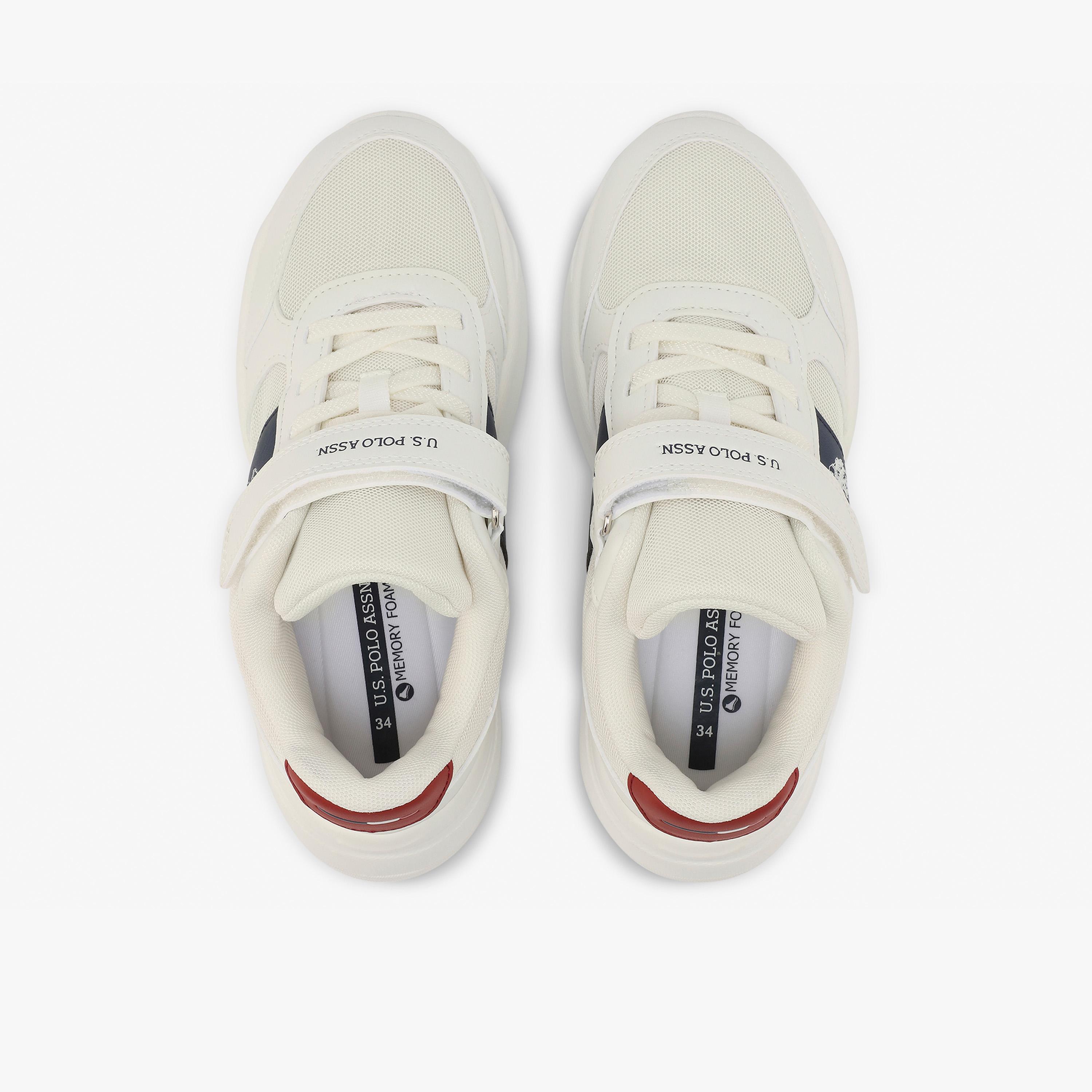 U.S. Polo Assn Boy's Hook & Loop Lorena Sneakers | 6P-LORENA-JR-GLB-6FX-BOY-OD-boys-shoes-sneakers-image-4