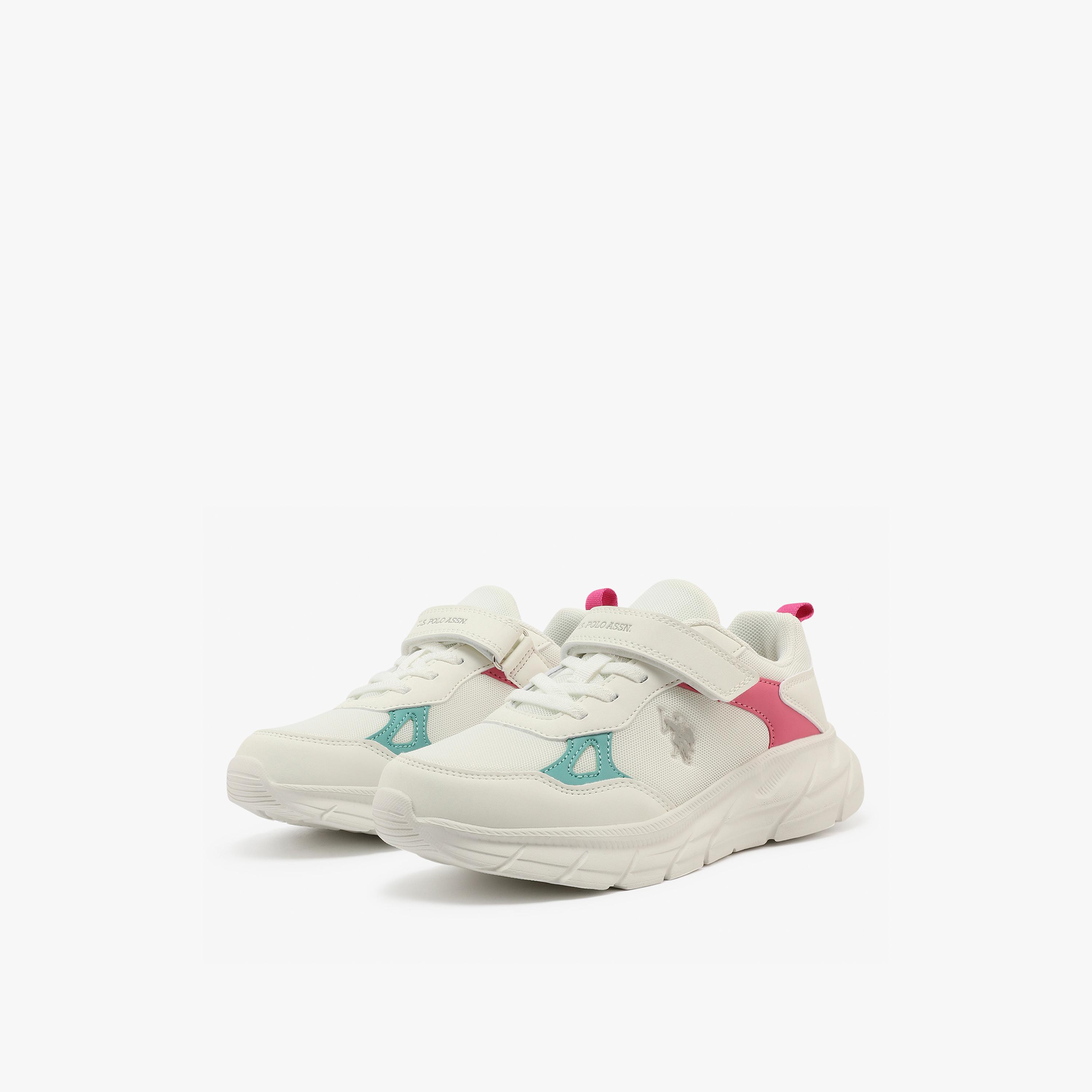 Us Polo Girls Hook & Loop Pulas JR GLB 6FX Sneakers | 6P-PULAS-JR-GLB-6FX-GIRL-girls-shoes-sneakers-image-1