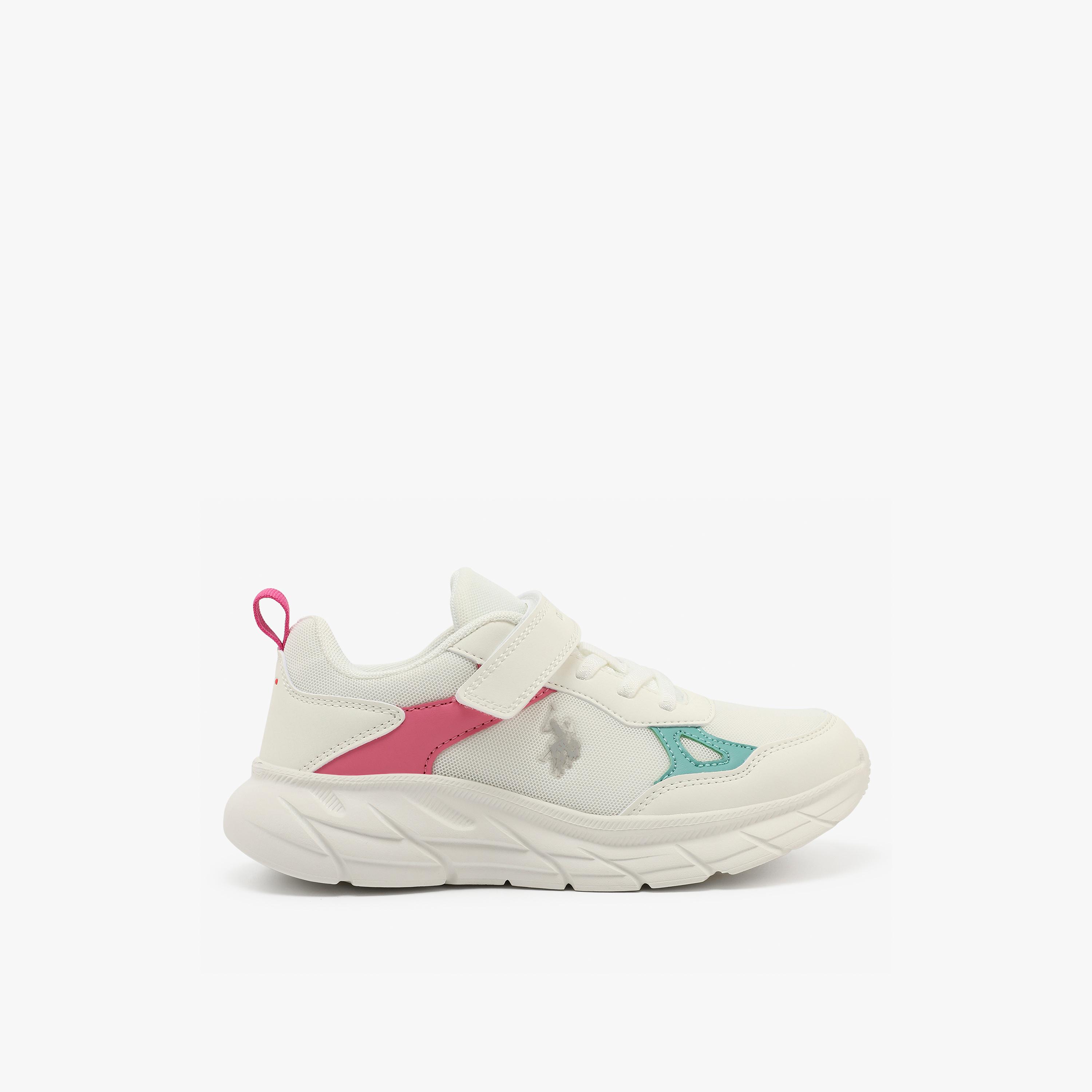 Us Polo Girls Hook & Loop Pulas JR GLB 6FX Sneakers | 6P-PULAS-JR-GLB-6FX-GIRL-girls-shoes-sneakers-image-3