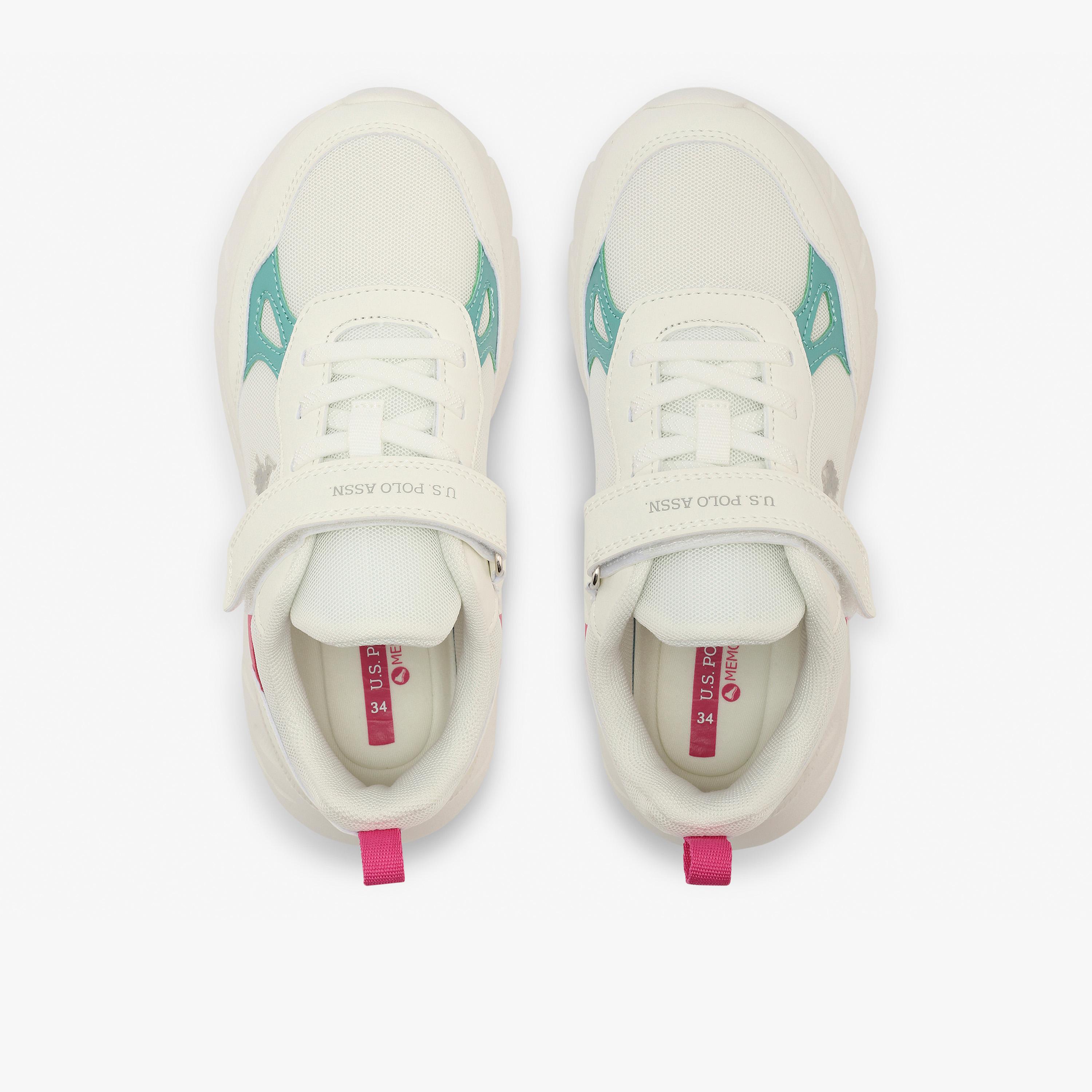 Us Polo Girls Hook & Loop Pulas JR GLB 6FX Sneakers | 6P-PULAS-JR-GLB-6FX-GIRL-girls-shoes-sneakers-image-4